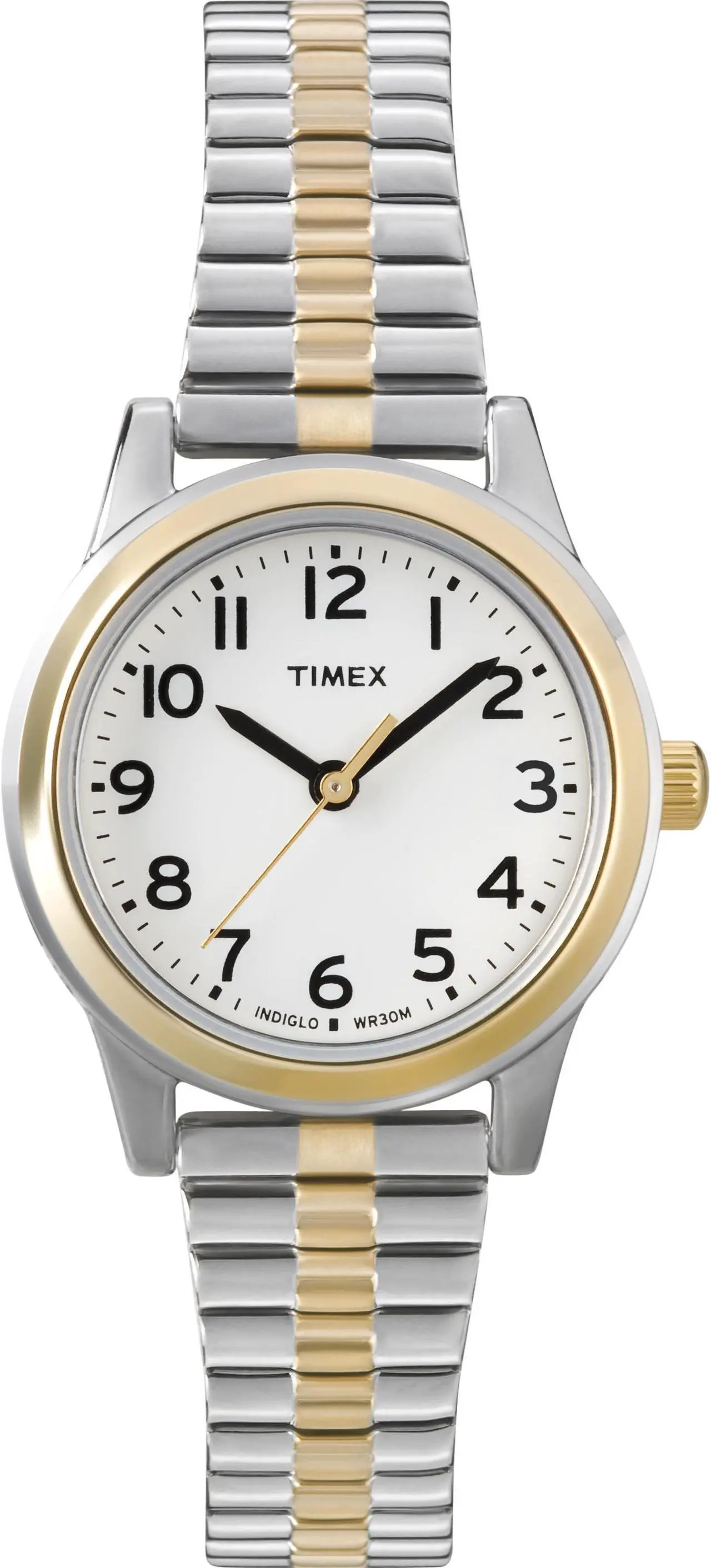 Alt view image 4 of 9 - Women's Timex Essex Avenue Two Tone Expansion Band Watch T2N068 T2N0689J