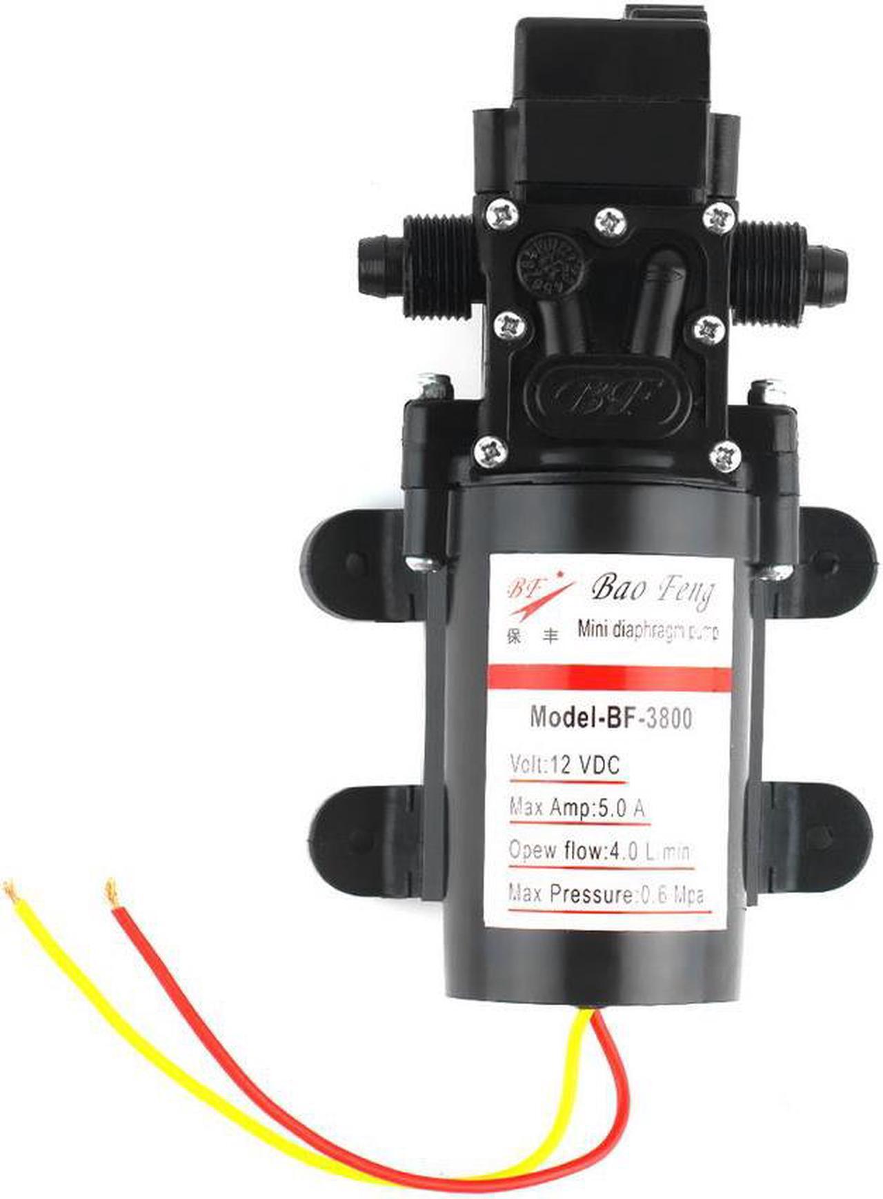 Alt view image 3 of 6 - 12V DC 60W Demand Fresh Water Diaphragm Self Priming Pump Low Pressure Educational Equipment