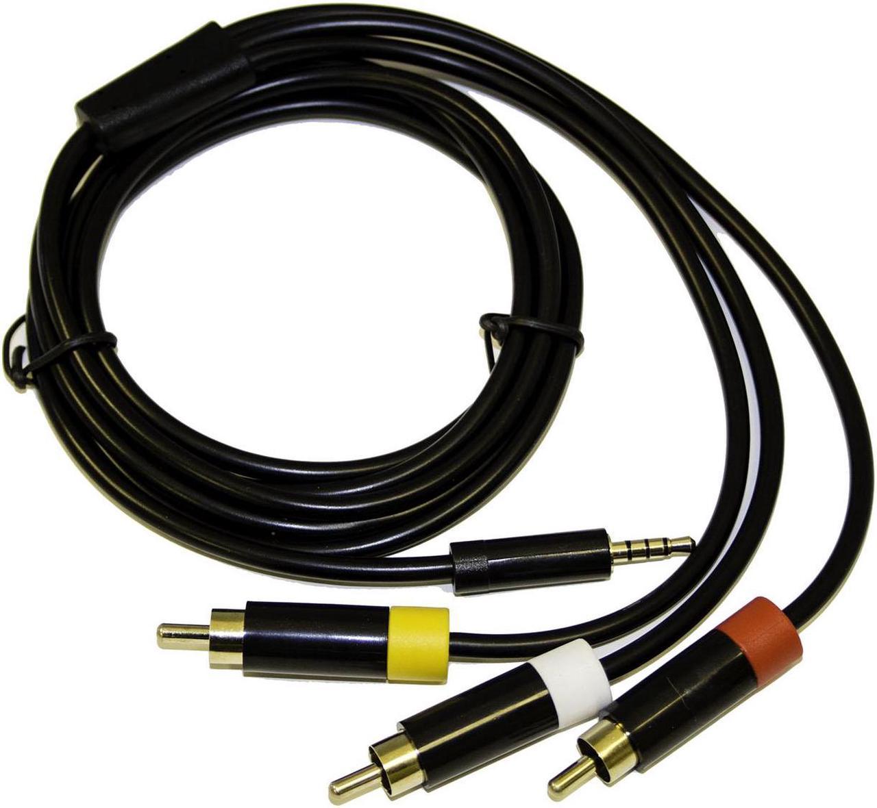 Composite AV Cable for XBox 360 E by Mars Devices