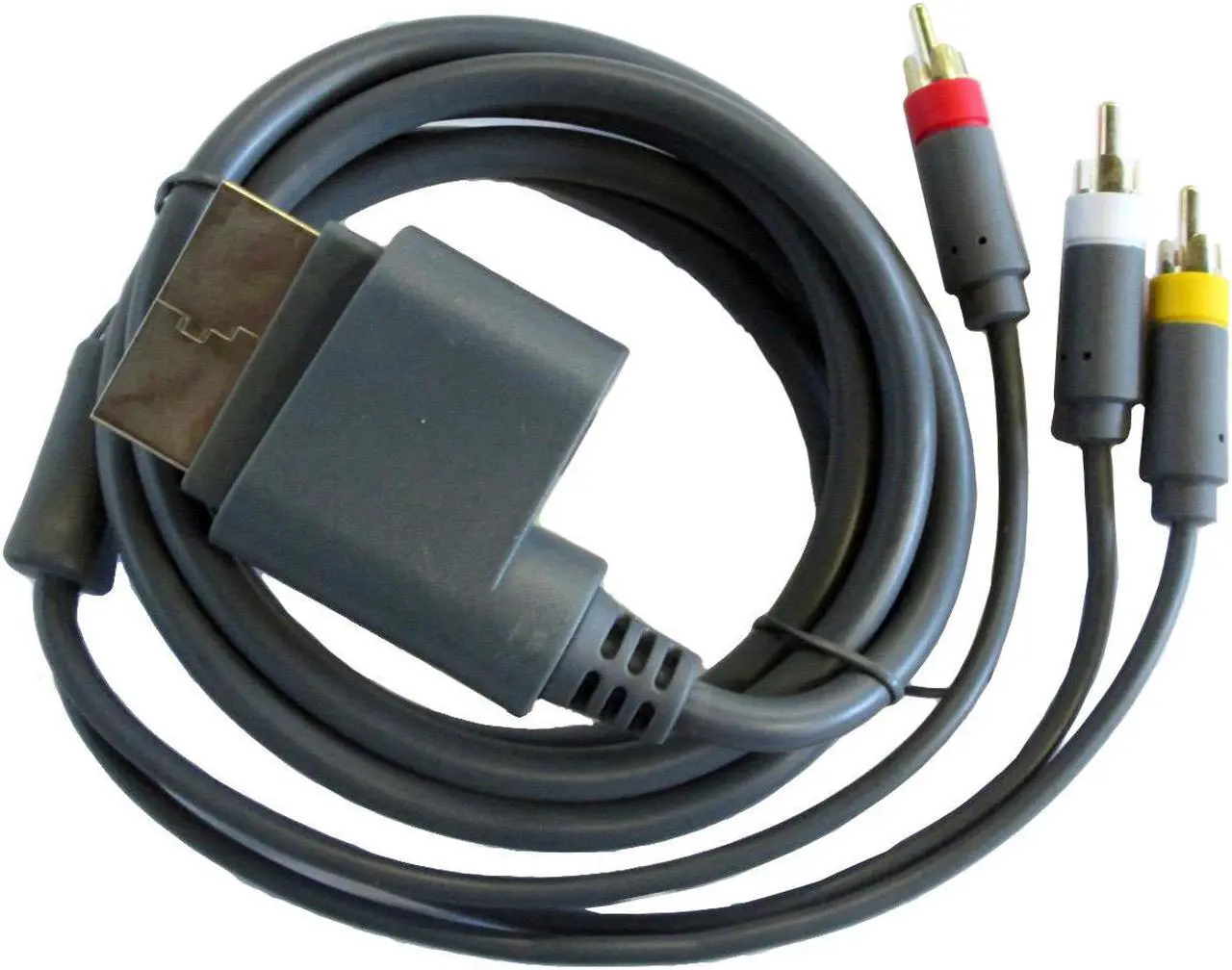 Alt view image 2 of 5 - XBox 360 Slim Parts Bundle - Power Adapter and AV Cable - by Mars Devices