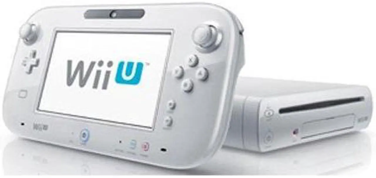 Alt view image 2 of 4 - Wii U Deluxe Set 8GB White With Super Mario 3D World And Nintendo Land