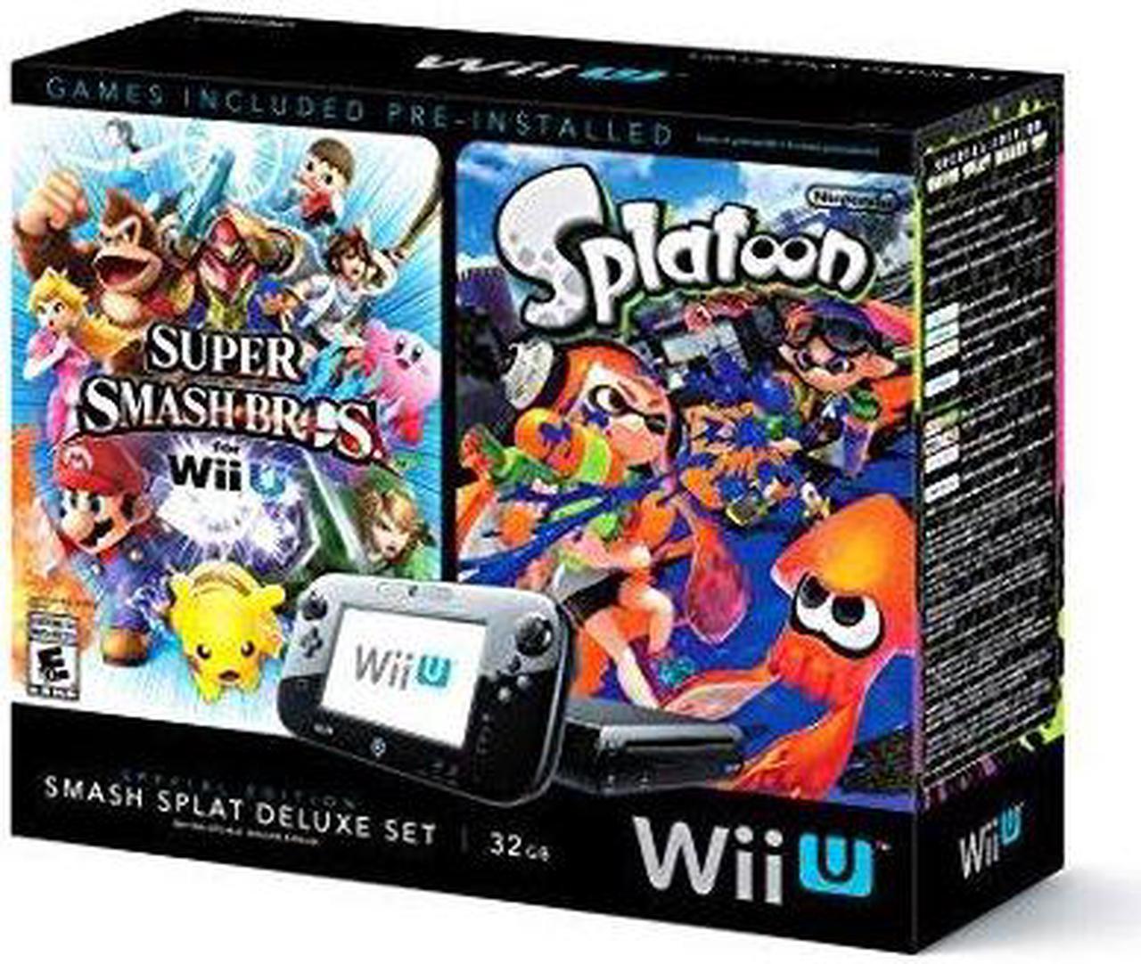 Main image of Wii U Super Smash Bros And Splatoon Bundle Special Edition Deluxe Set