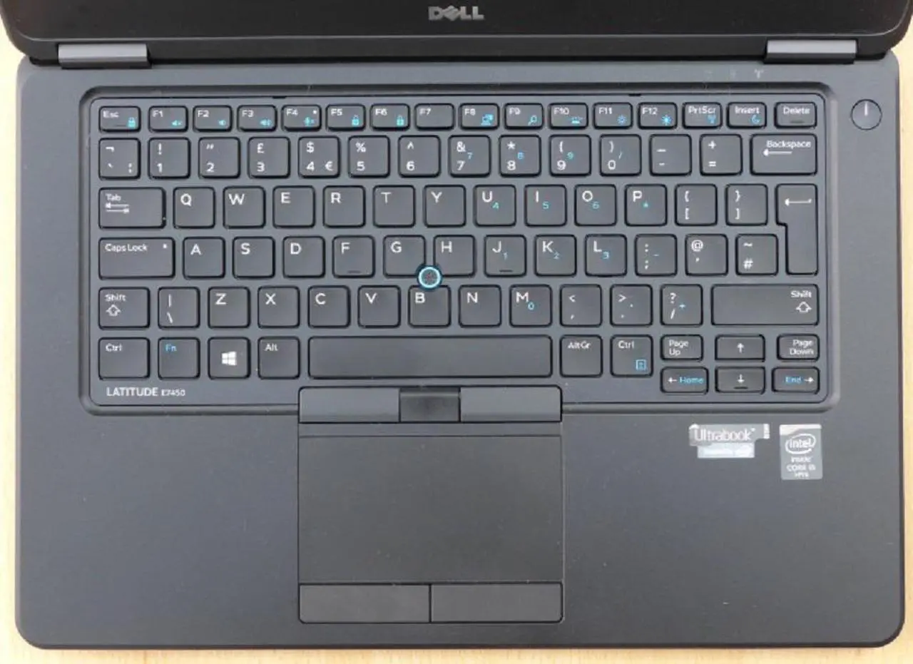 Alt view image 4 of 5 - Dell e7450 business laptop Grade “B/B+” webcam core i7 5600u 2.6ghz 16gb ram 512gb ssd Display 1920x1080 Windows 10 pro good battery adapter READY TO RUN RIGHT OUT OF THE BOX