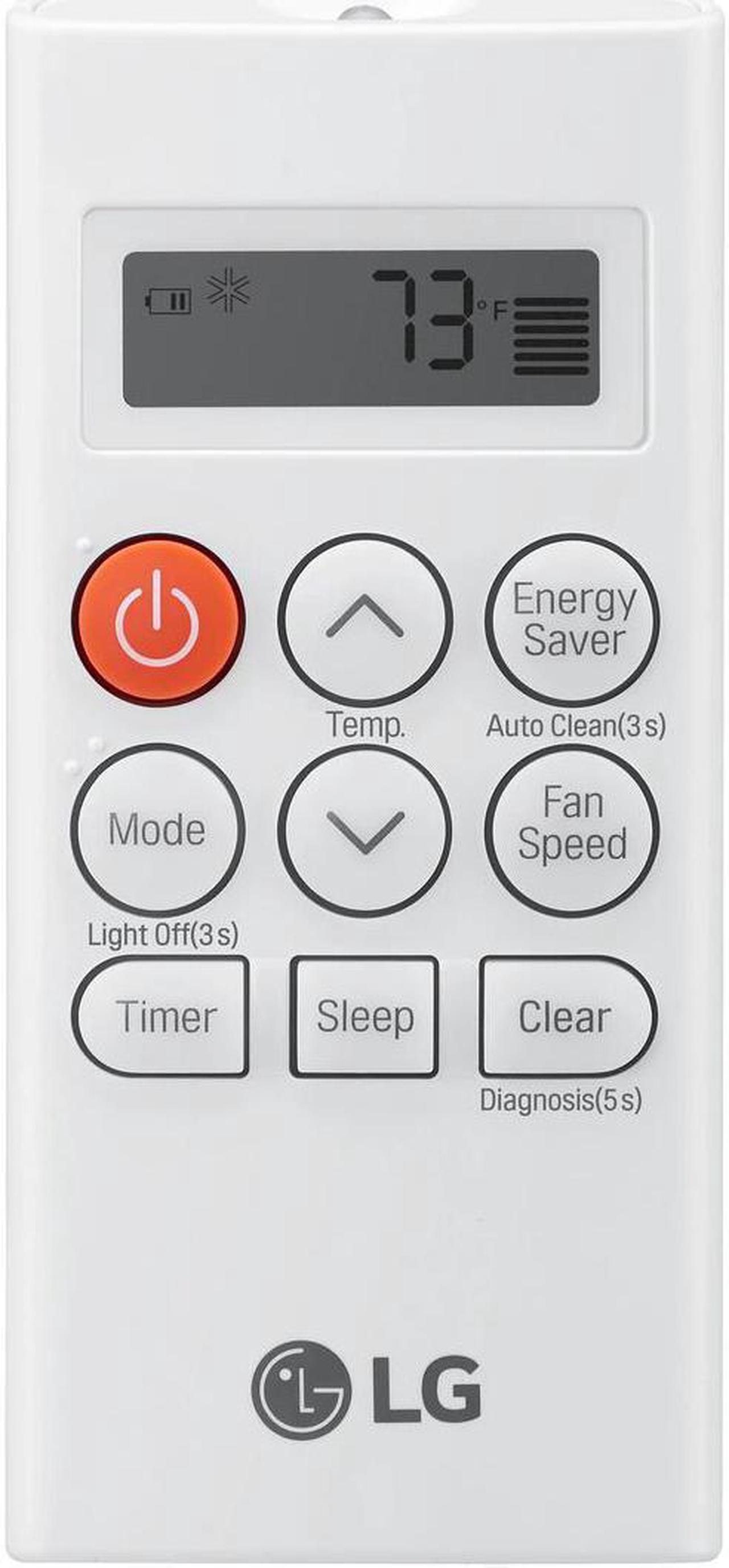 Alt view image 5 of 14 - LG LW1022IVSM Smart Window Air Conditioner with 10000 Cooling BTU, 450 sq. ft. Cooling Area, 215 CFM, 4 Cooling Speed, Remote Controller, 115 Volts, SmartThinQ Works with Google Assistant/Amazon Alexa
