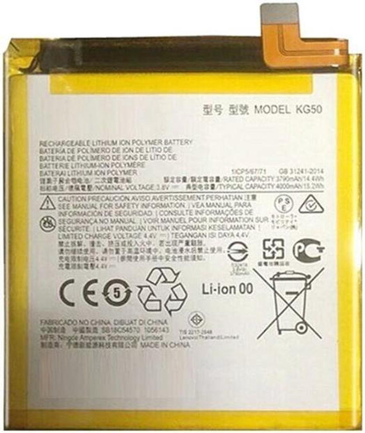 Replacement Battery for Motorola One Hyper Battery, KG50