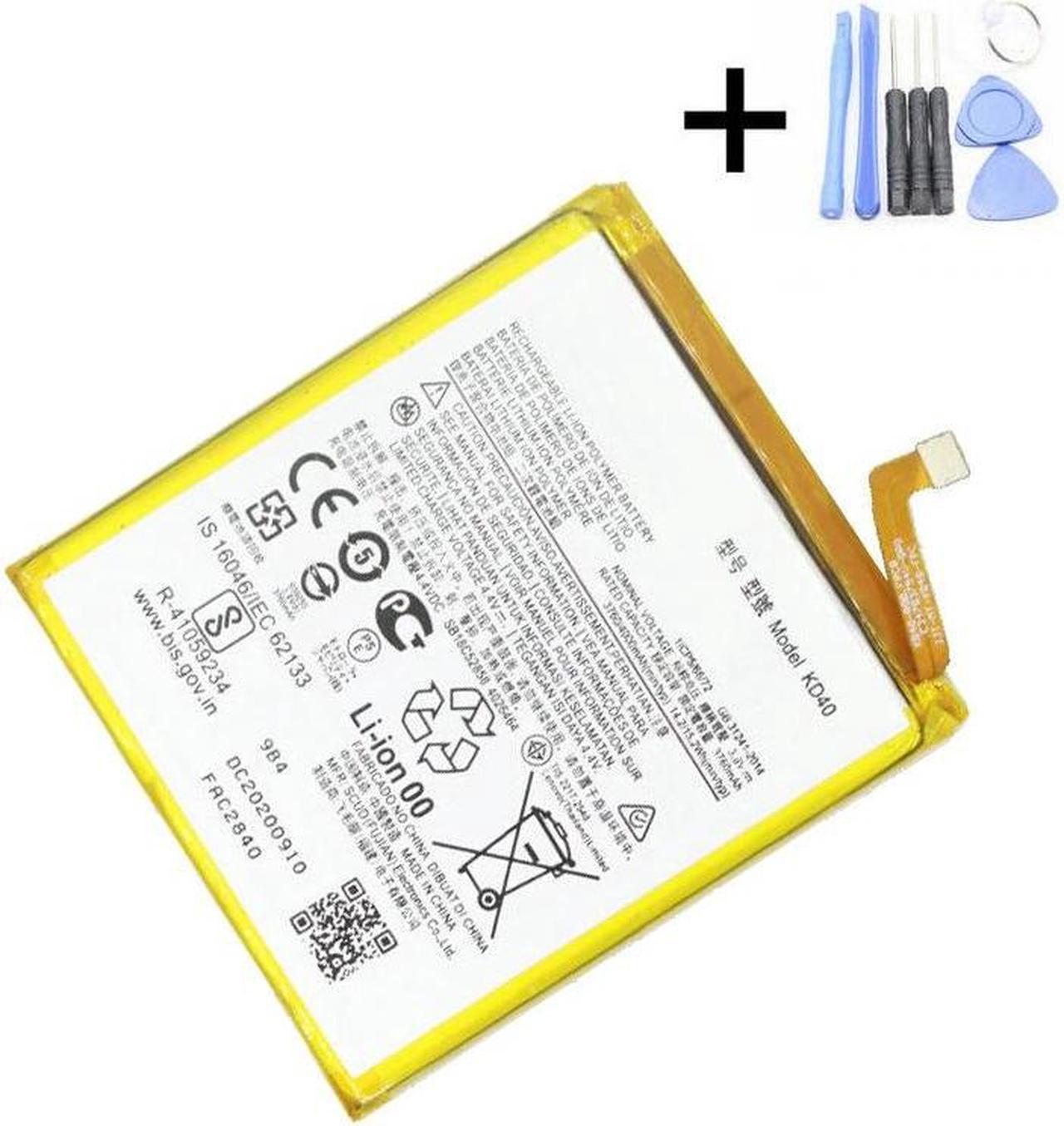 Replacement Battery for Motorola Moto G8 Plus Battery, XT2019 Battery, KD40