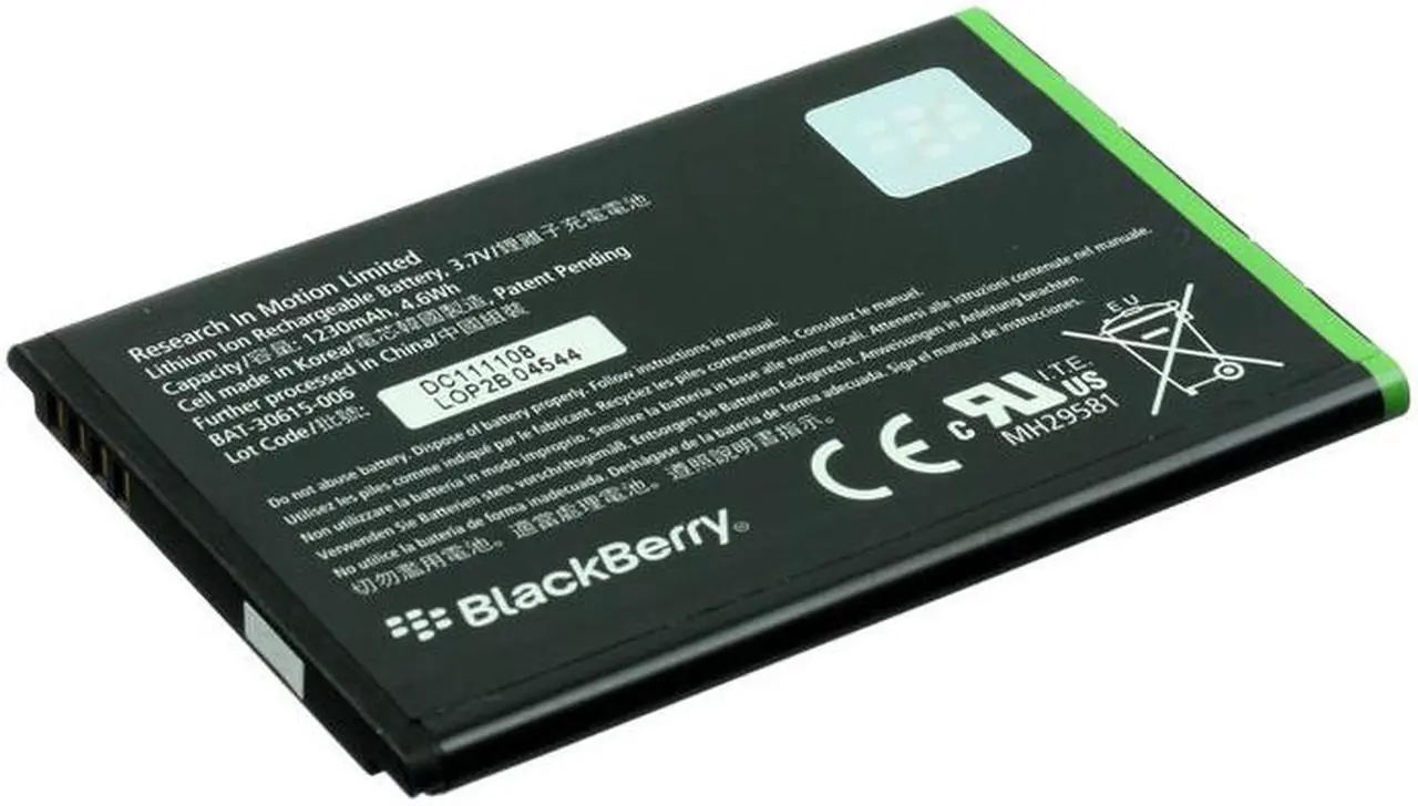 Alt view image 2 of 2 - New OEM Blackberry Bold 9900 9930 Curve 9380 Torch 9850 Battery JM1 1230mAh