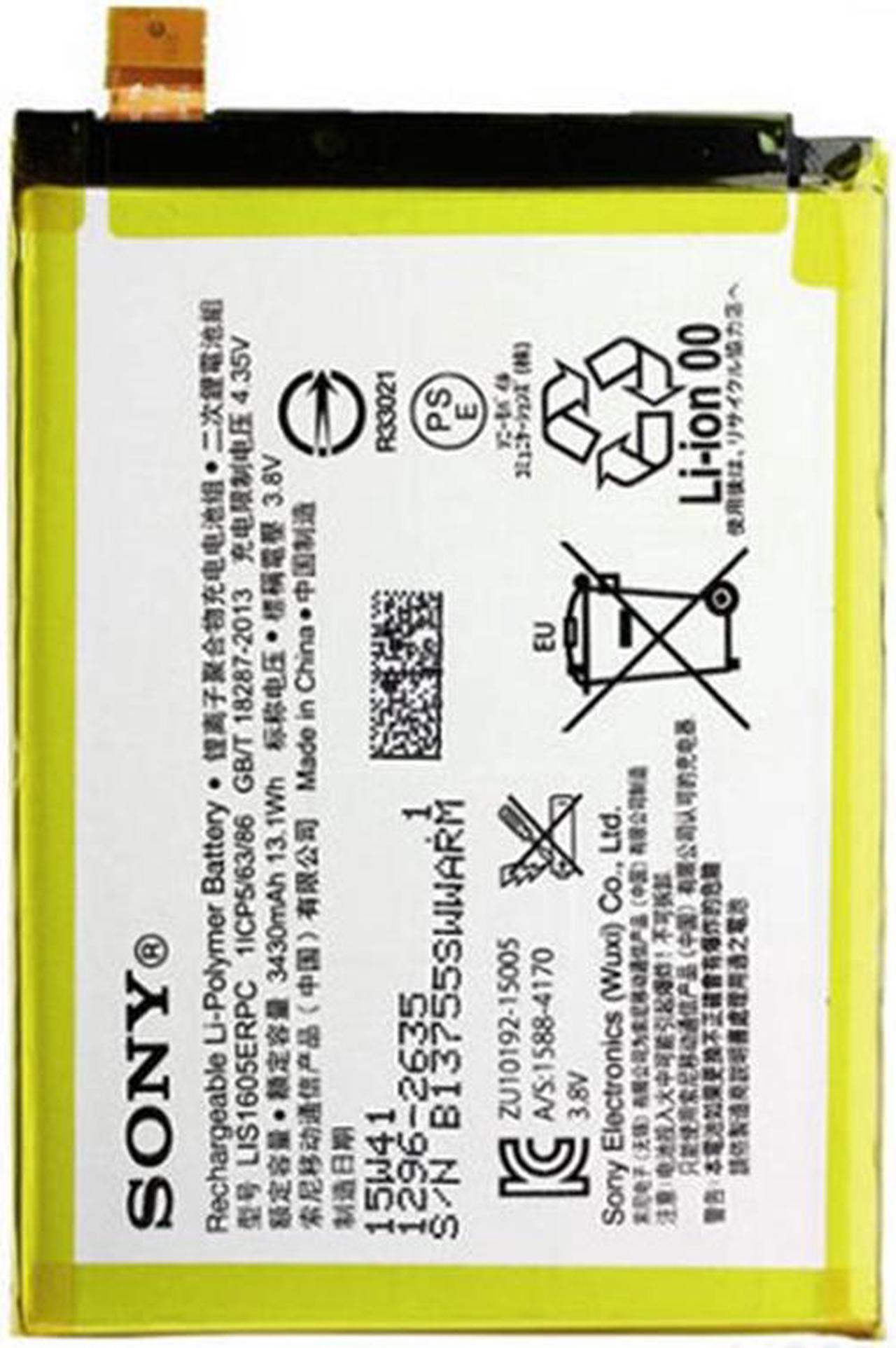 SONY Xperia Z5 Premium Internal Replacement Battery with tools,  E6853, E6833, LIS1605ERPC, 3430mAh