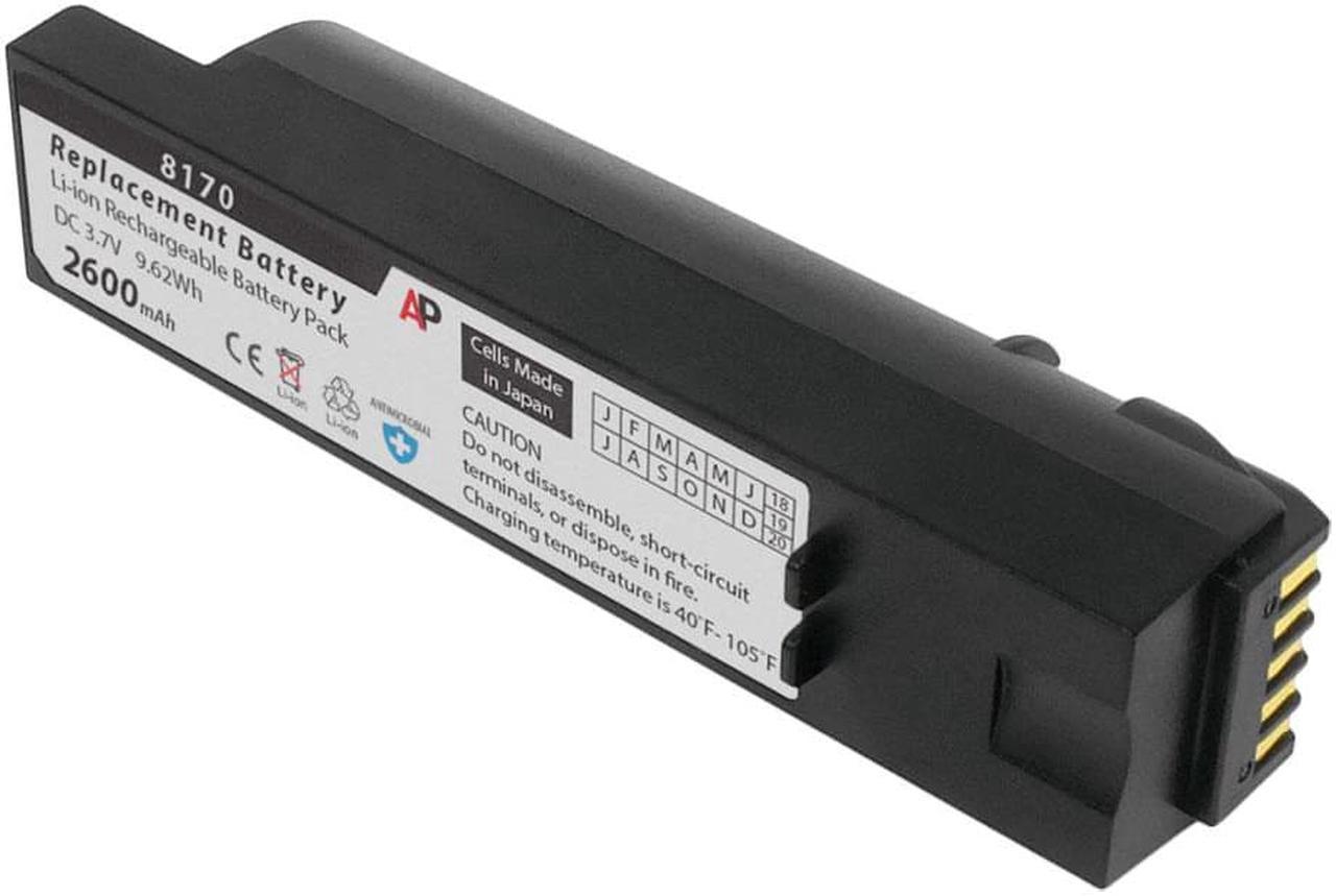 Replacement Battery for Zebra 8100 Series Scanners (DS8100, DS8170, DS8178, etc) 2600 mAh