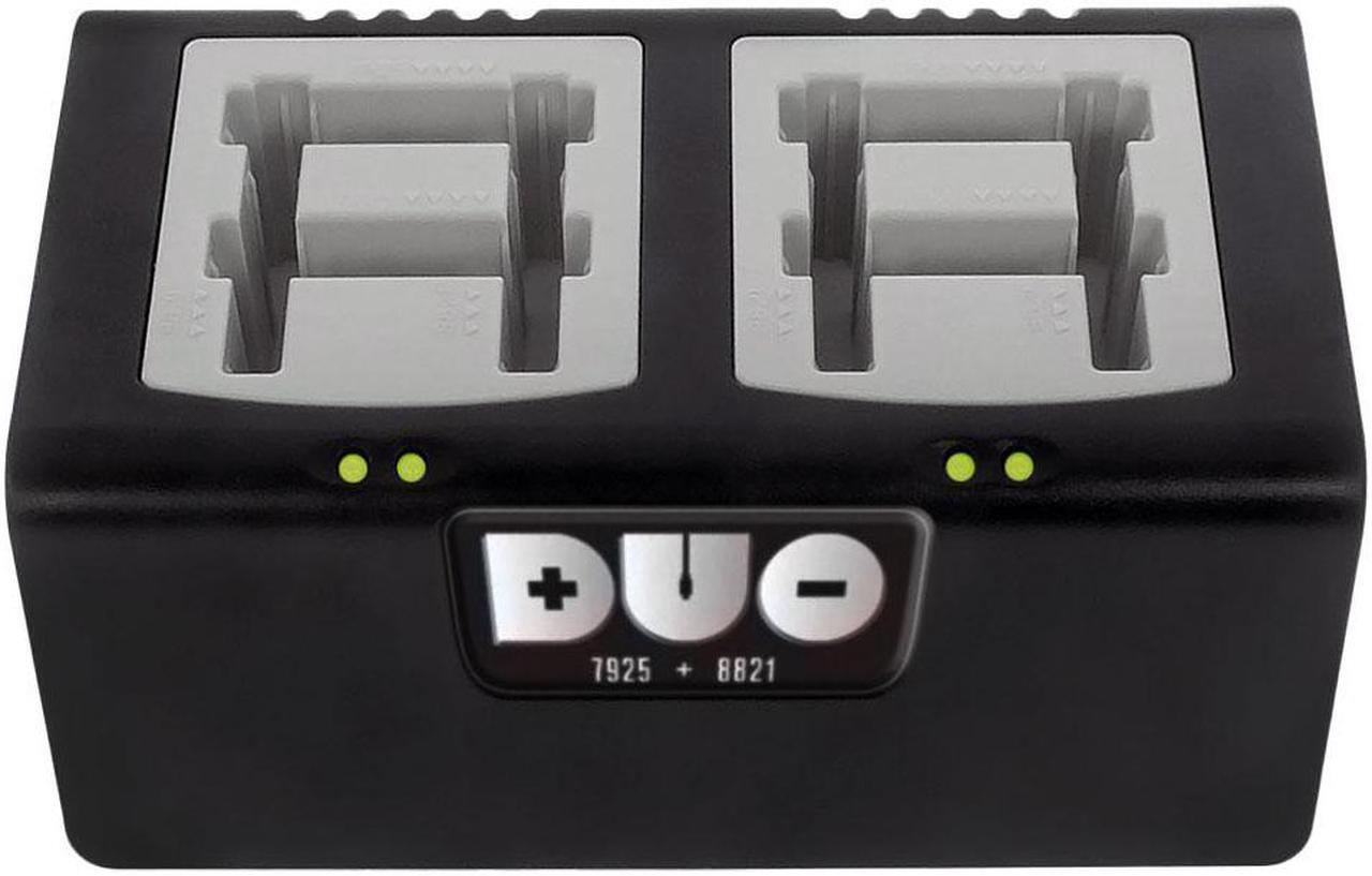 Main image of Duo 4-bay Battery Charger compatible with Cisco 8821 and 7925 batteries. Power Supply included