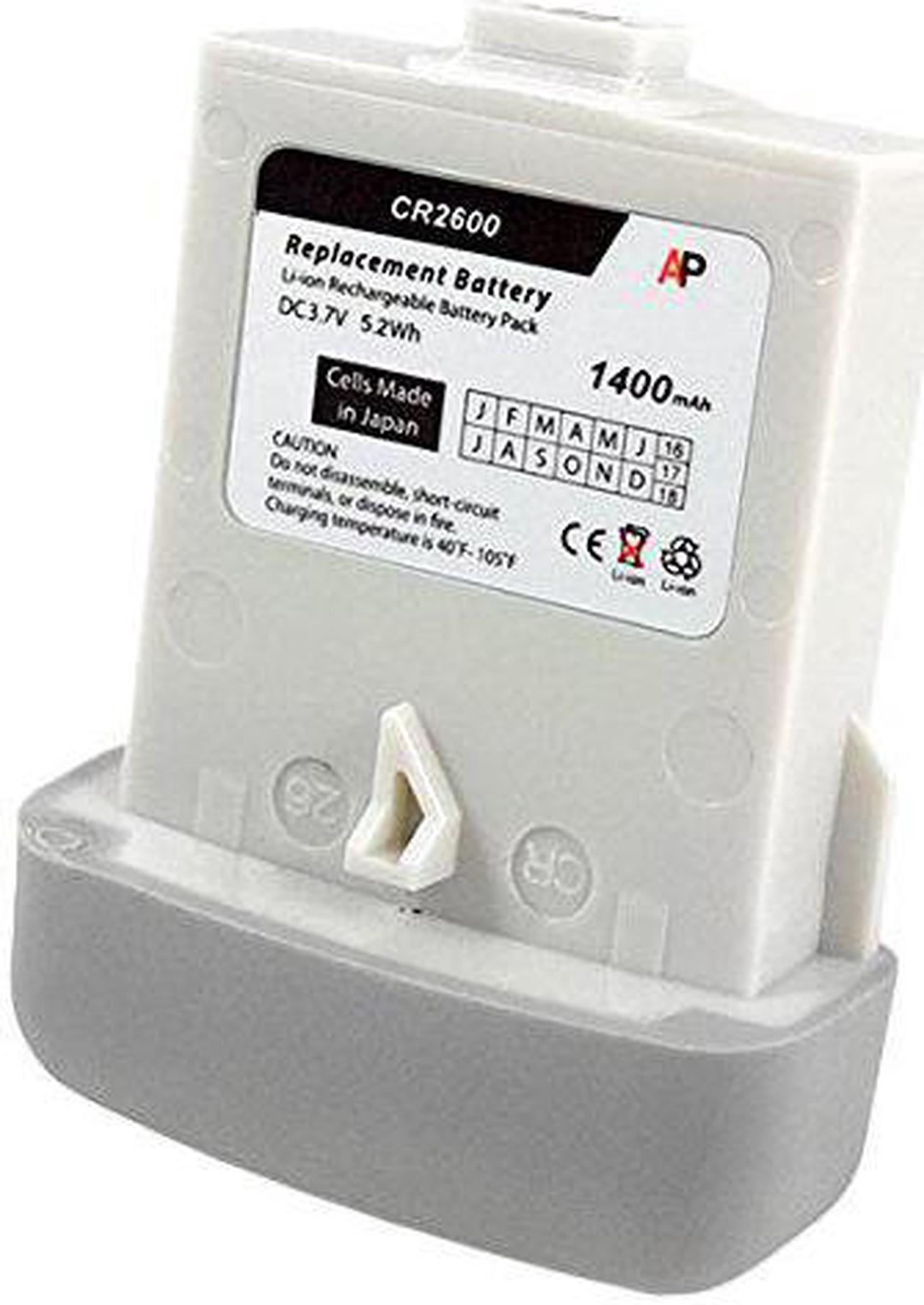 Replacement Battery for the Code Reader CR2600 scanner. 1400 mAh.