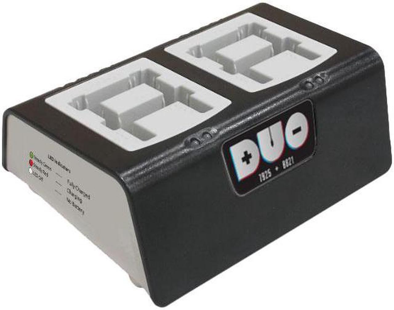 Alt view image 6 of 8 - Duo 4-bay Battery Charger compatible with Cisco 8821 and 7925 batteries. Power Supply included