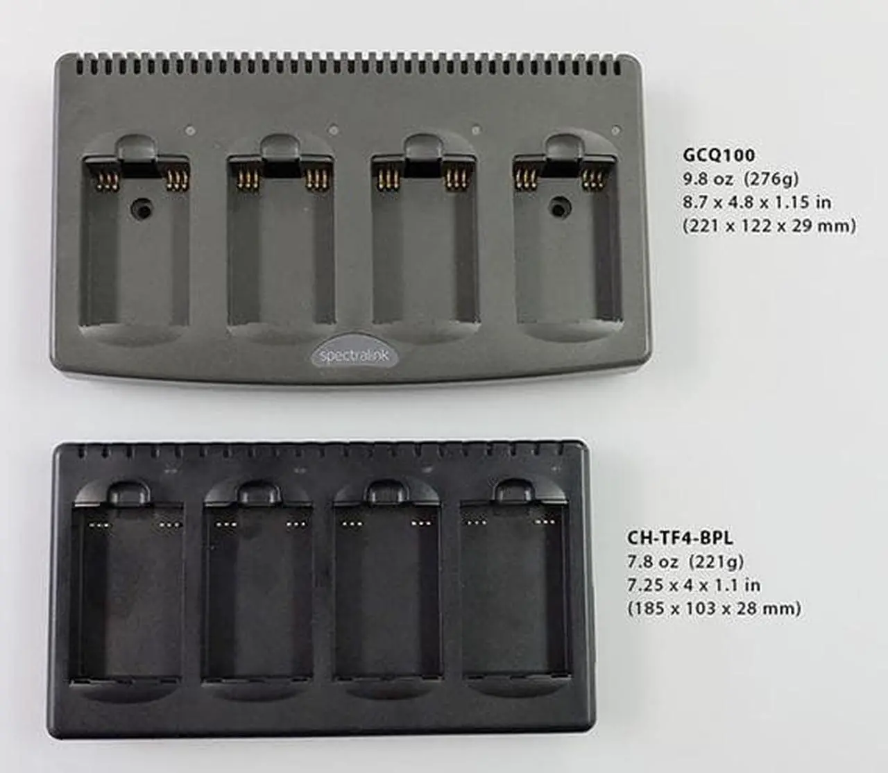 Alt view image 5 of 5 - TransFormer Quad Charger for BPL Batteries: Replaces SpectraLink GCQ100