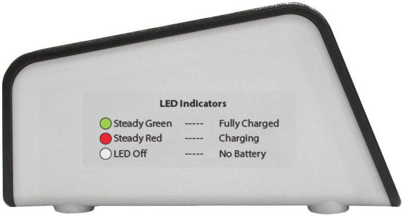 Alt view image 5 of 8 - Duo 4-bay Battery Charger compatible with Cisco 8821 and 7925 batteries. Power Supply included