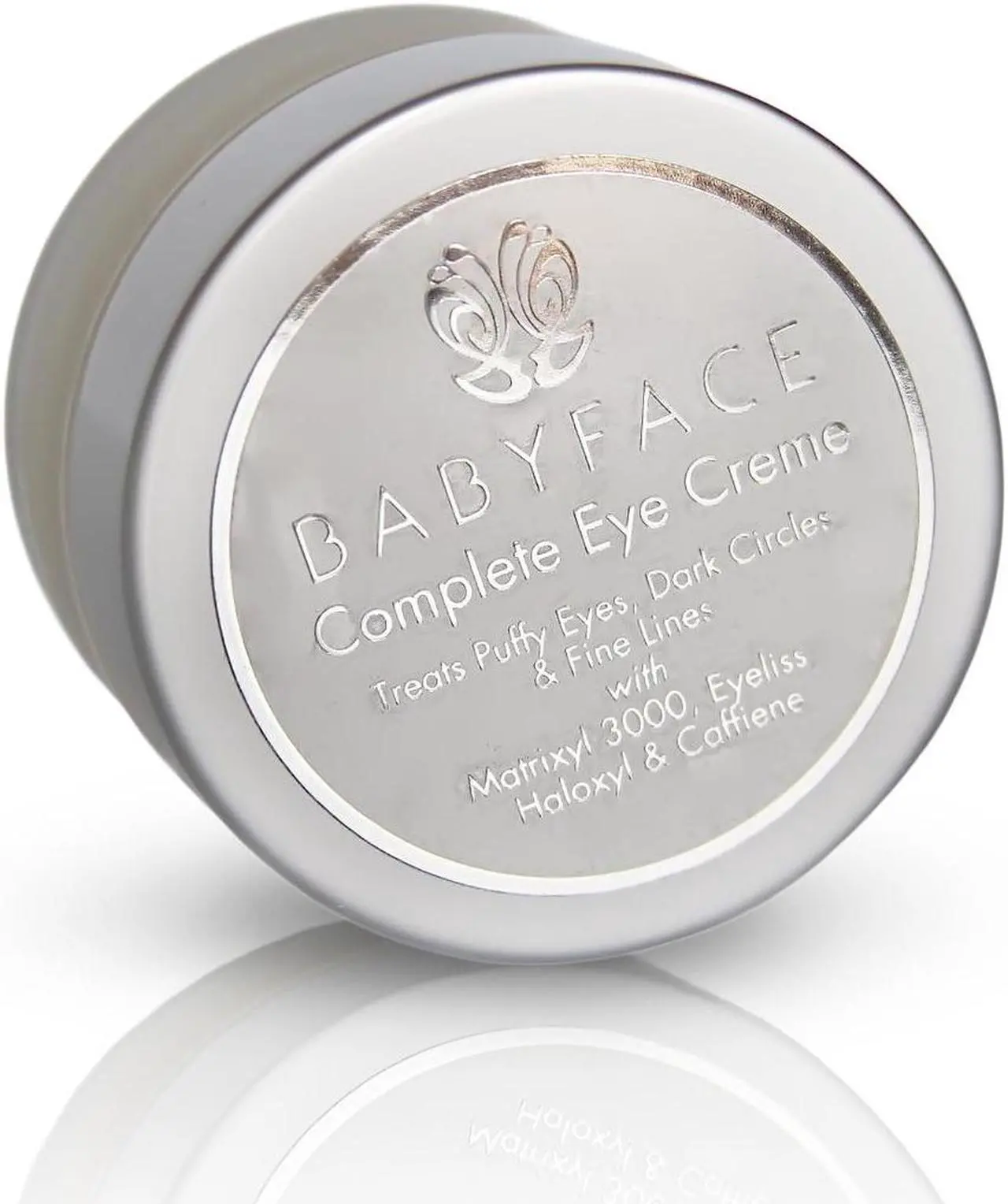 Main image of Babyface Complete Eye Cream w/ Caffeine, Haloxyl, Eyeliss, Matrixyl & Tranexamic Acid, 1.2 oz.