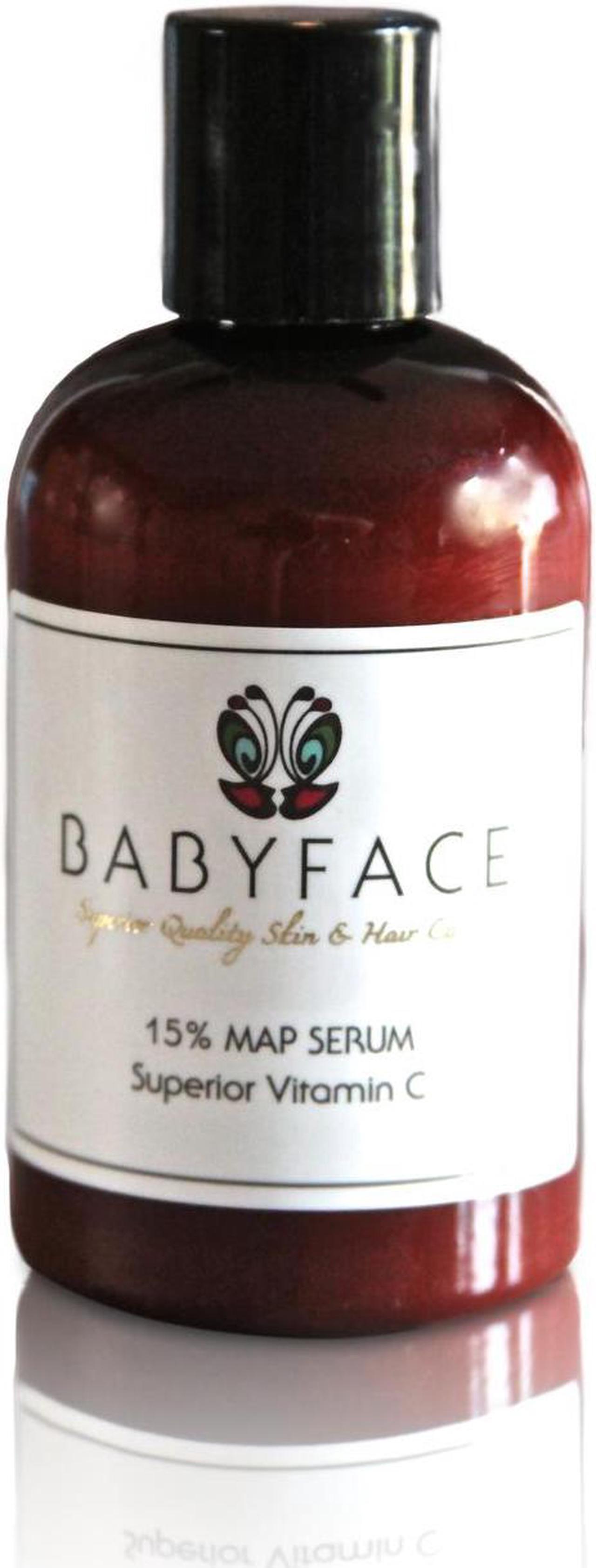 Main image of Babyface MAP Vitamin C Serum, 15% Magnesium Ascorbyl Phosphate, 4.7 oz.