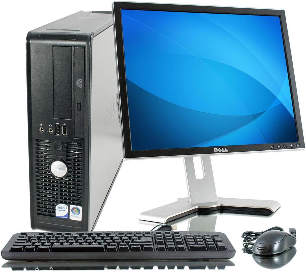 Alt view image 3 of 3 - Dell OptiPlex 745 Intel Core Duo 1600 MHz 80Gig HDD 2048mb DVD ROM Windows 7 Professional 32 Bit + 17" LCD Desktop Computer