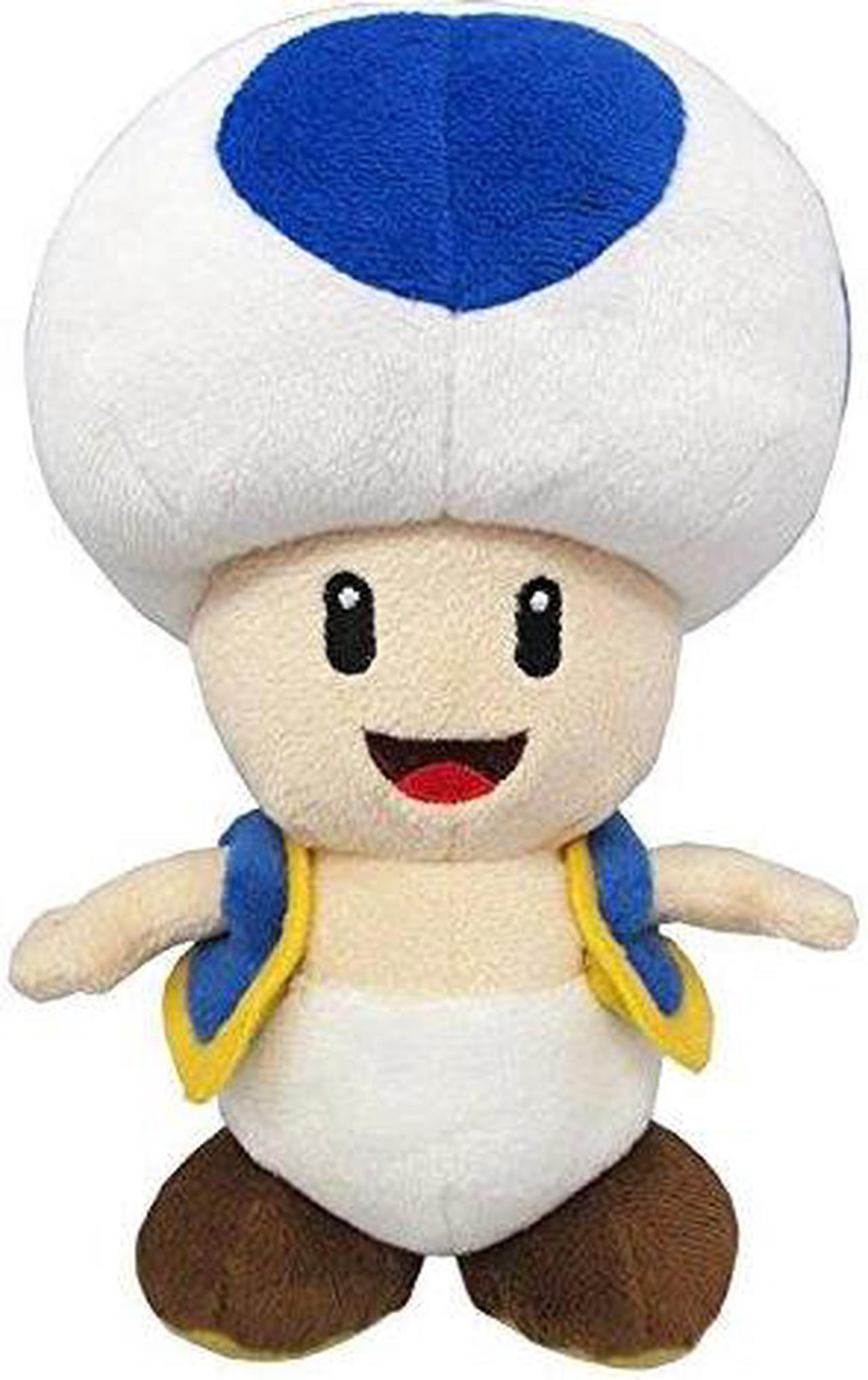 Plush - Nintendo - Blue Toad 8" Soft Doll New Toys Gifts 1588