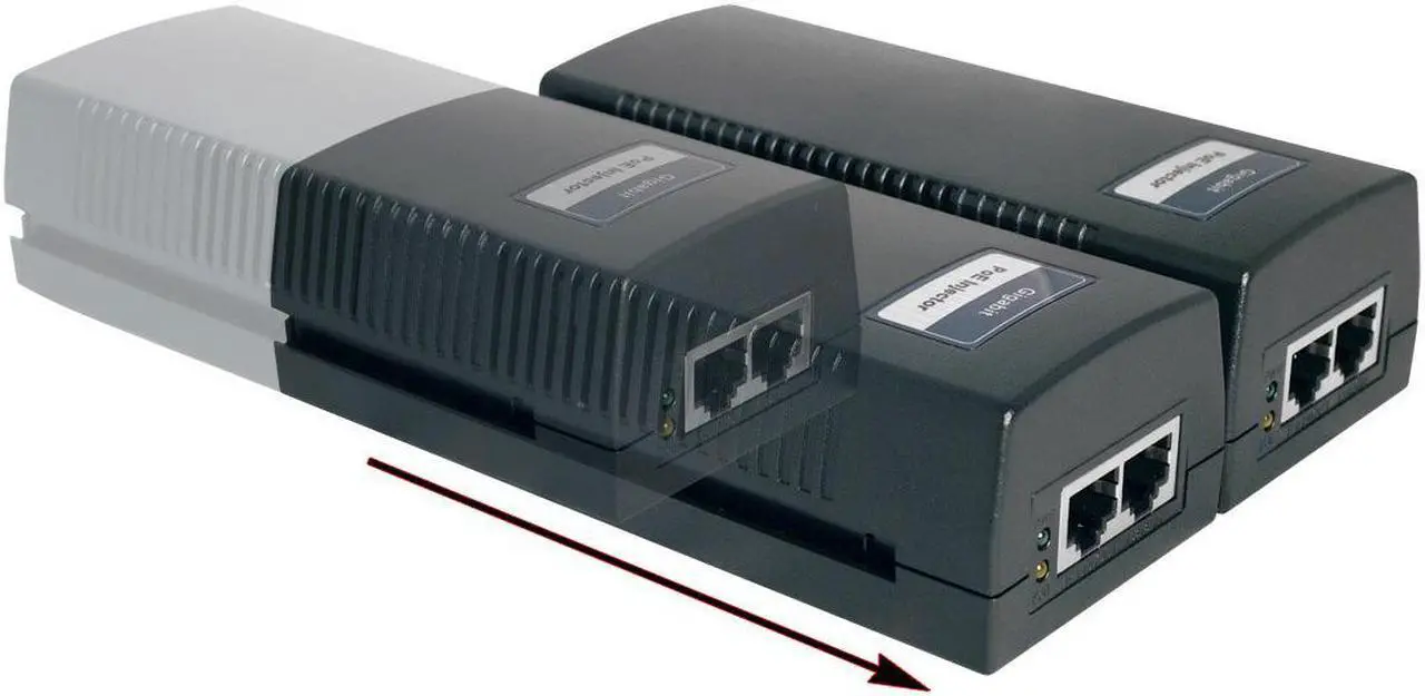 Alt view image 2 of 7 - 30W High Power Gigabit PoE Injector, IEEE 802.3at/af Compliant, PoE Plus(PoE+) Standard
