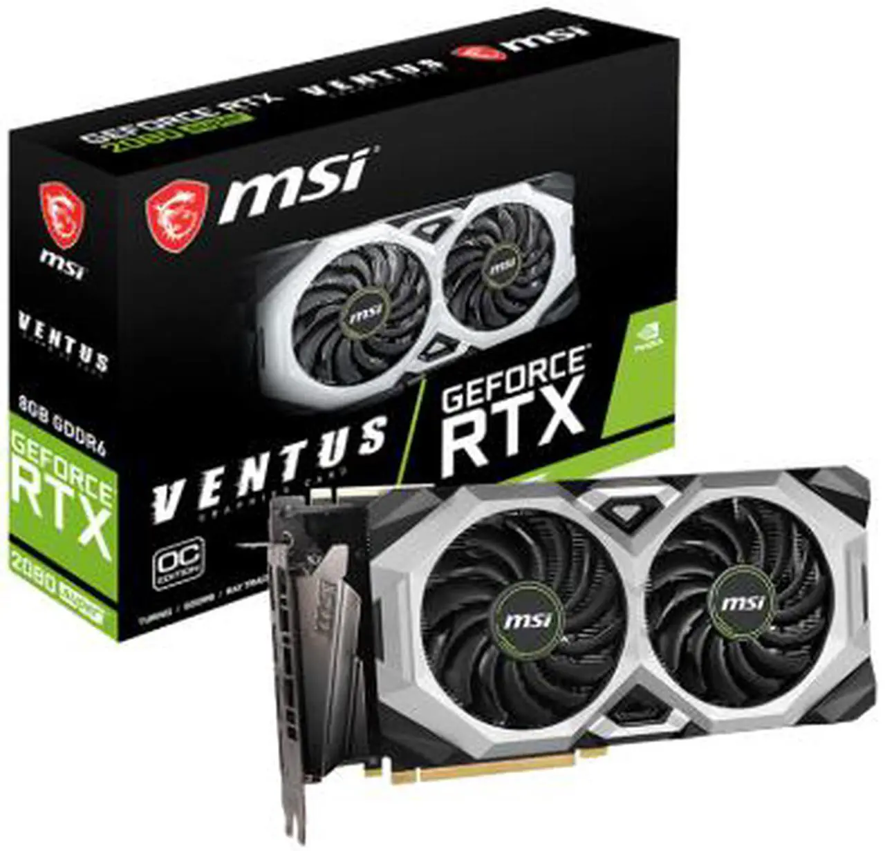Alt view image 7 of 18 - [OB] MSI Gaming GeForce RTX 2080 Super 8GB GDRR6 256-Bit (RTX 2080 Super Ventus XS OC)
