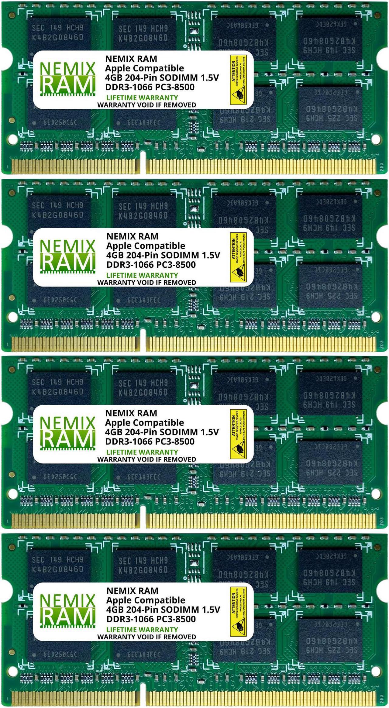 16GB 4X4GB NEMIX RAM Memory for Apple iMac Late 2009