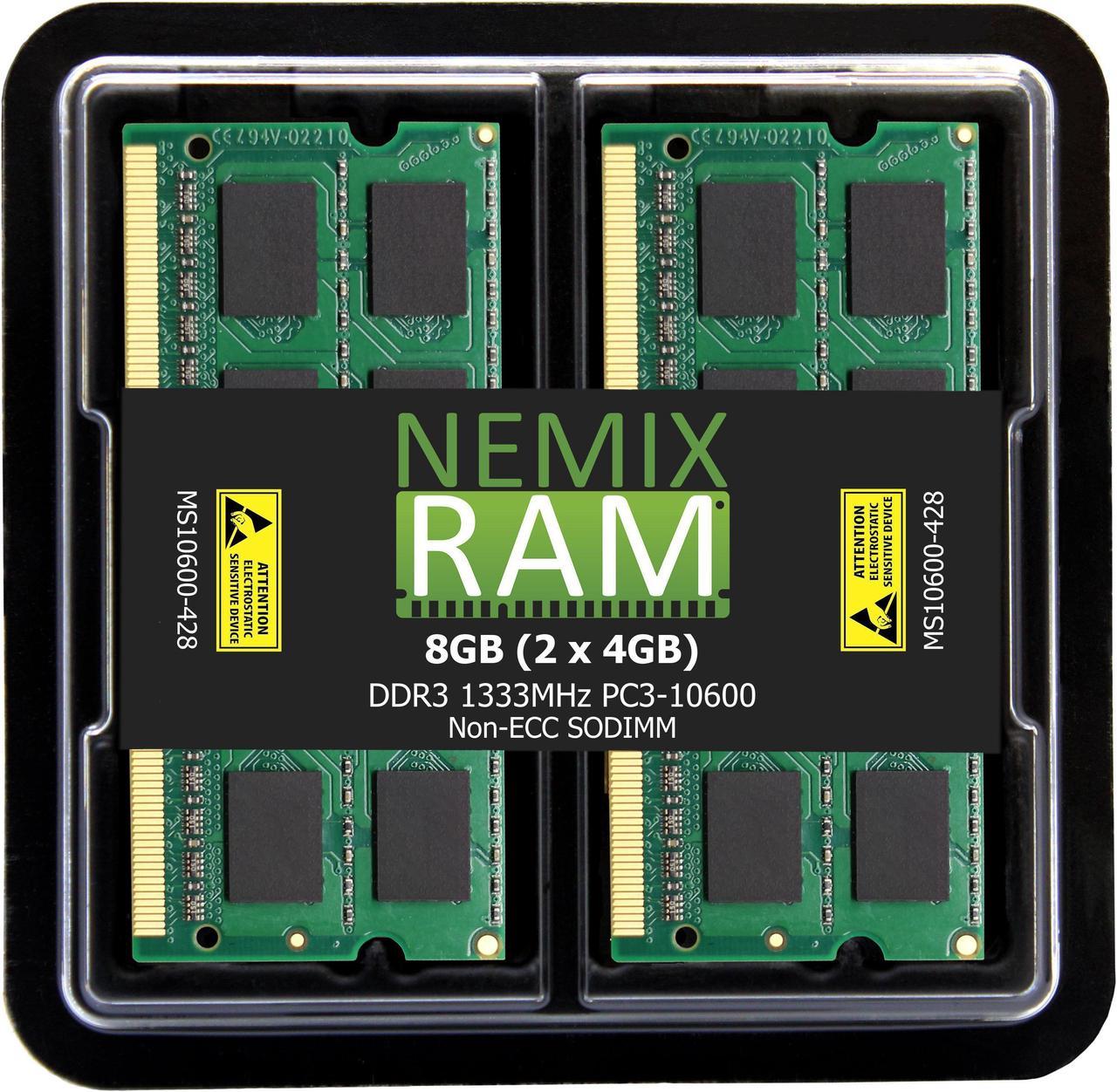 8GB 2X4GB NEMIX RAM Memory for Apple MacBook Pro 2011