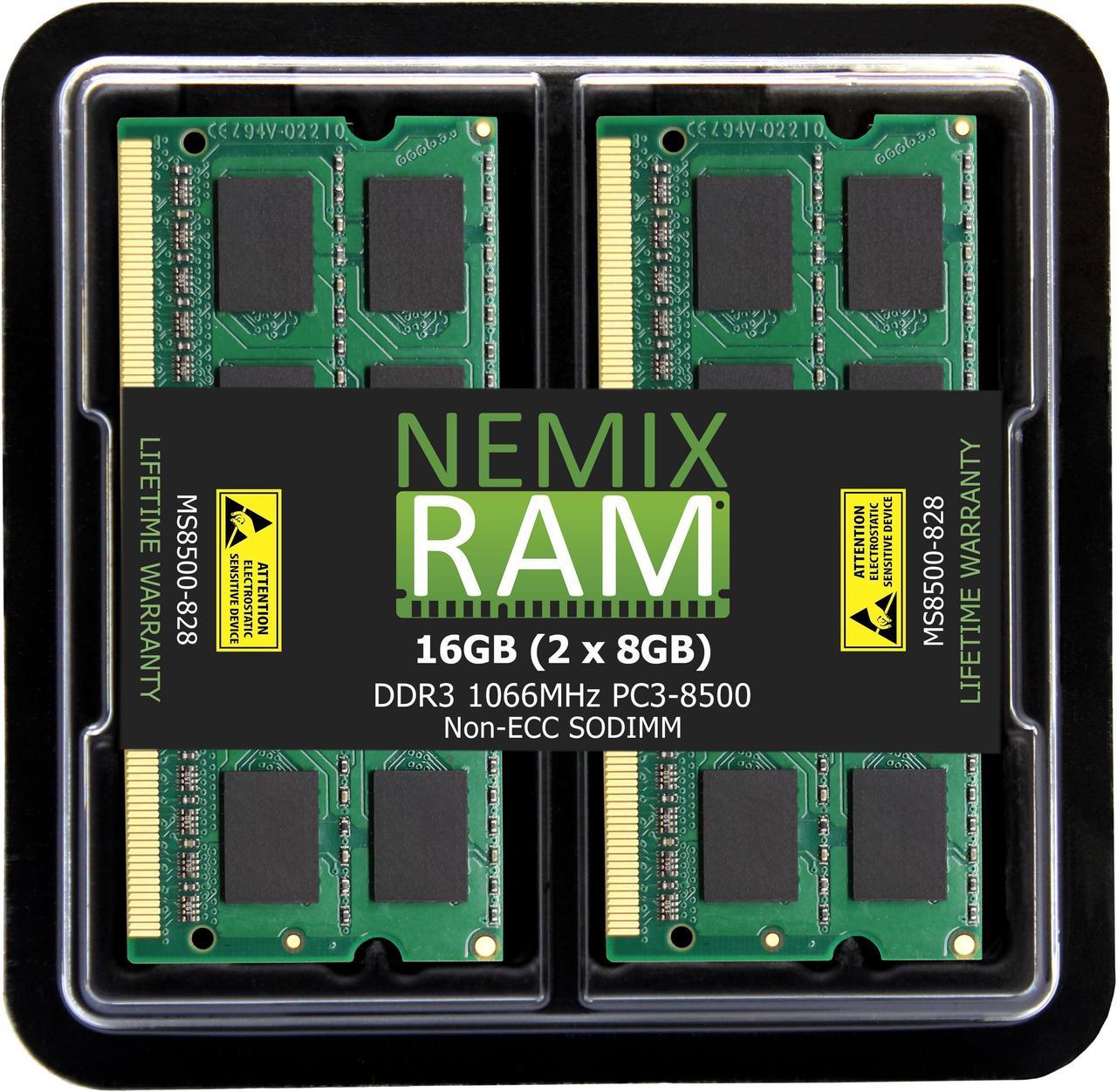 16GB 2X8GB NEMIX RAM Memory for 2009 & 2010 Apple Mac Mini 3,1 4,1