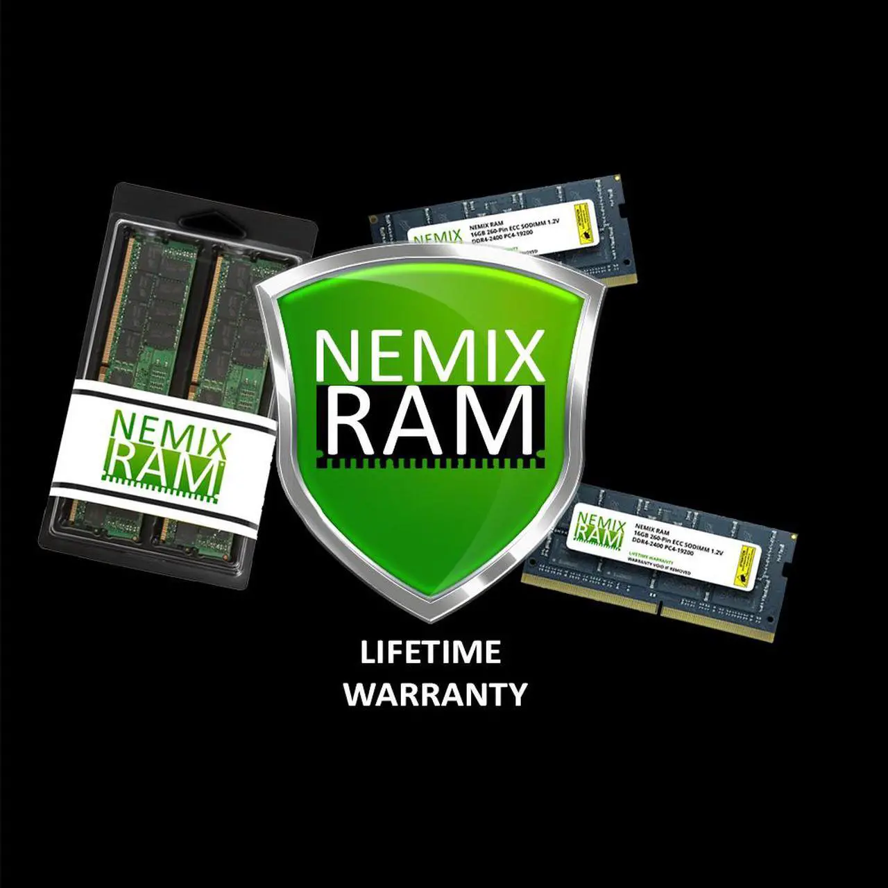 Alt view image 2 of 6 - NEMIX RAM 16GB (2X8GB) DDR3 1600MHZ PC3-12800 2Rx8 1.35V 204-PIN Non-ECC SODIMM Laptop PC PC Unbuffered Memory KIT