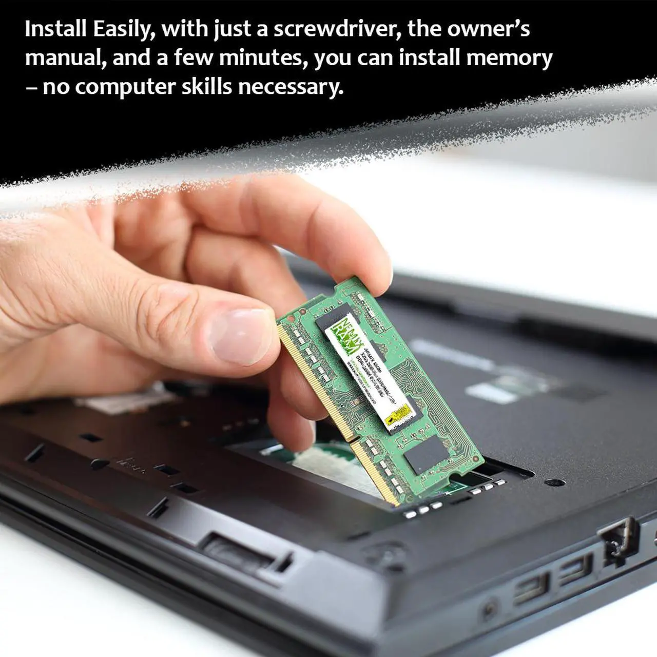 Alt view image 5 of 6 - NEMIX RAM 16GB (2X8GB) DDR3 1600MHZ PC3-12800 2Rx8 1.35V 204-PIN Non-ECC SODIMM Laptop PC PC Unbuffered Memory KIT