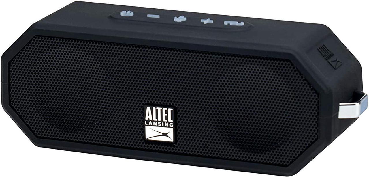 Altec Lansing IMW449N-BLC-WM Jacket H20 4 Portable Bluetooth Speaker, Black