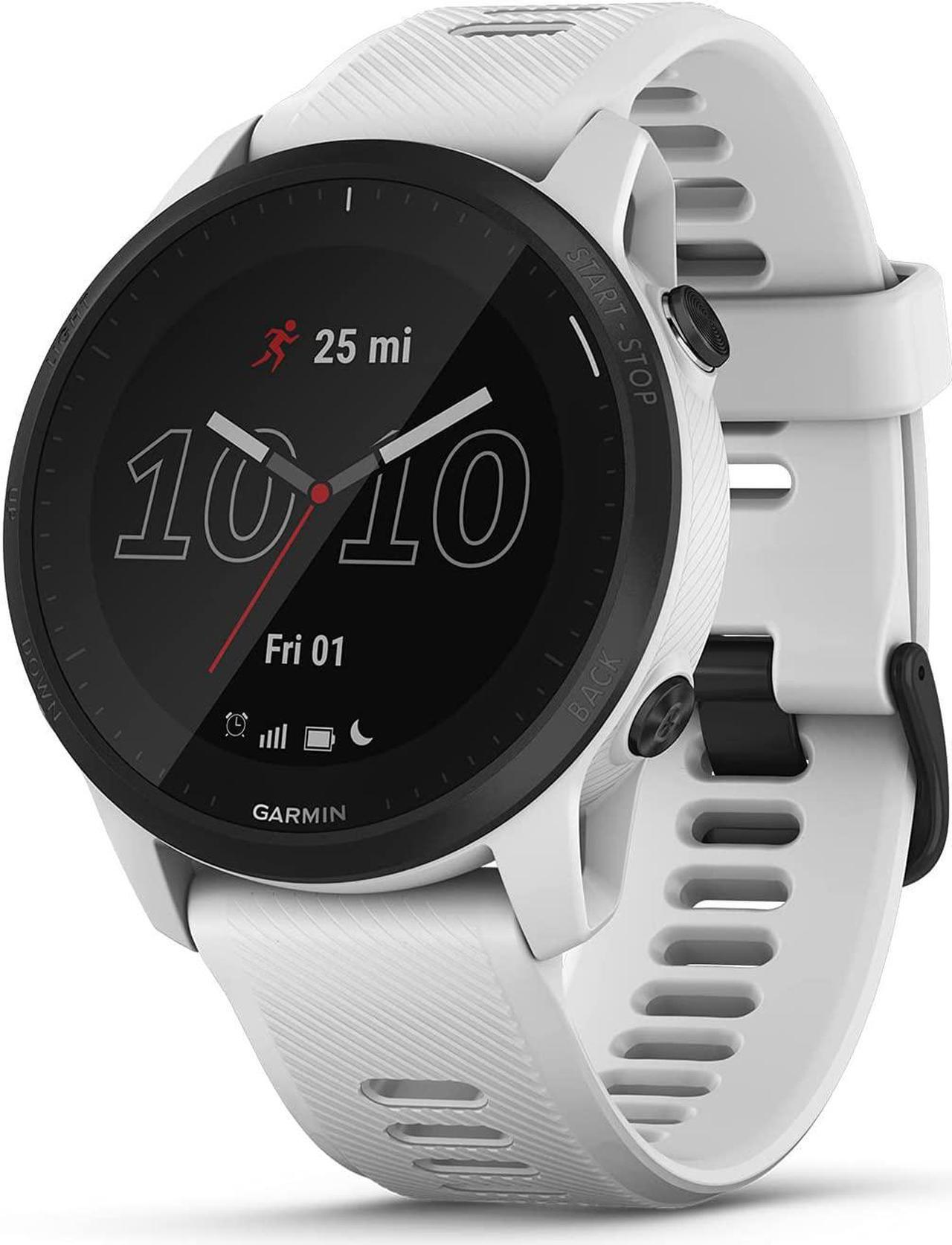 Alt view image 7 of 17 - Garmin Forerunner 945 LTE GPS Smartwatch, Whitestone #010-02383-01