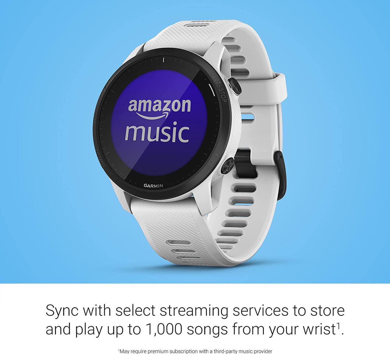 Alt view image 9 of 17 - Garmin Forerunner 945 LTE GPS Smartwatch, Whitestone #010-02383-01