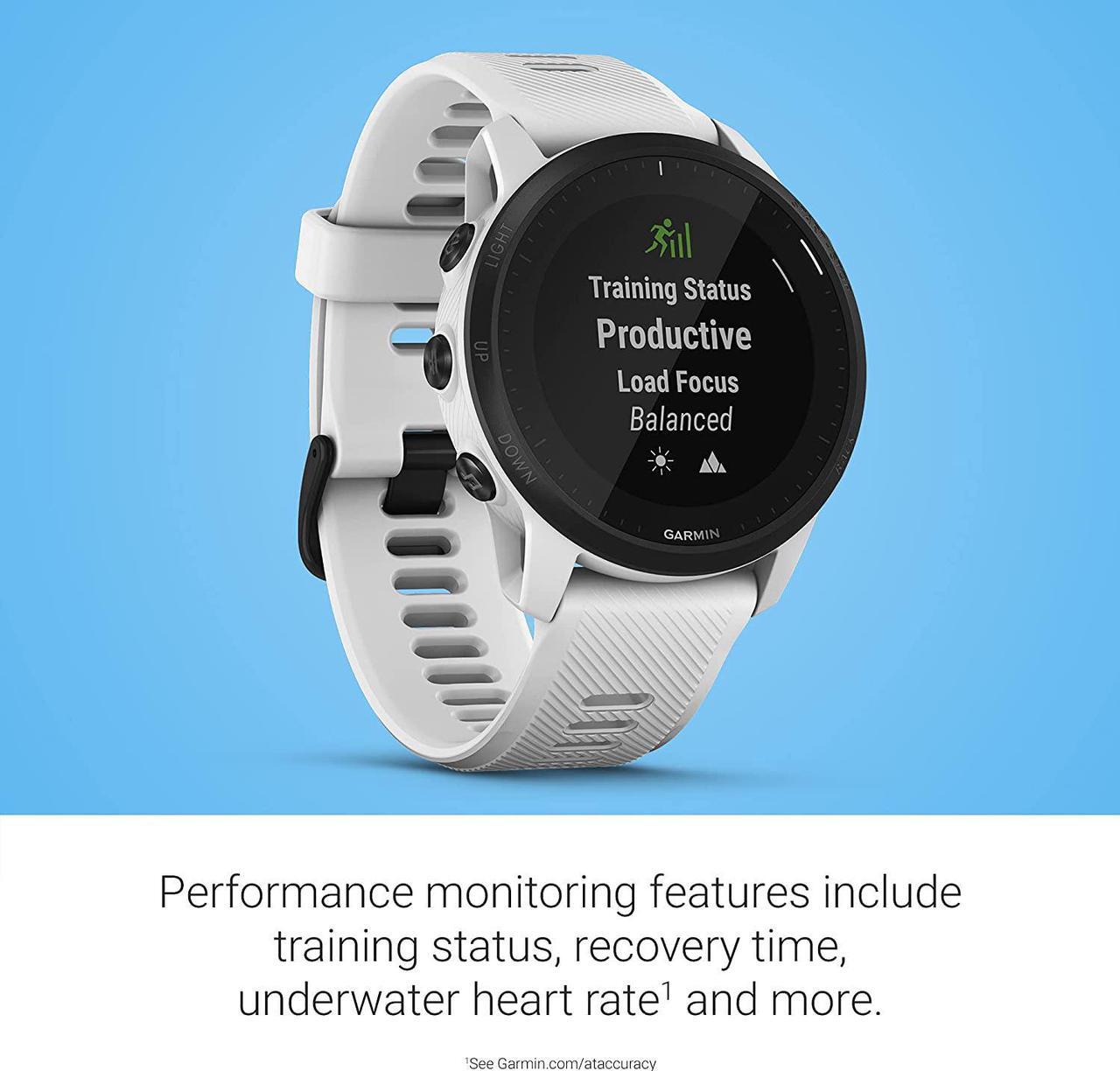 Alt view image 10 of 17 - Garmin Forerunner 945 LTE GPS Smartwatch, Whitestone #010-02383-01