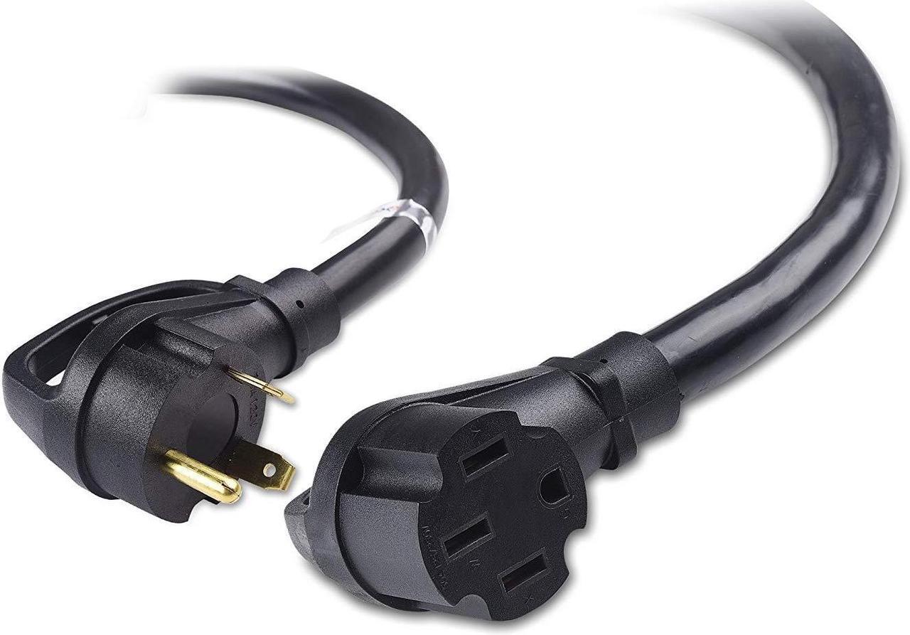 Alt view image 8 of 14 - Cable Matters Angled 50 AMP to 15 AMP RV Adapter (15 AMP to 50 AMP Adapter) NEMA 5-15P to 14-50R30 AMP