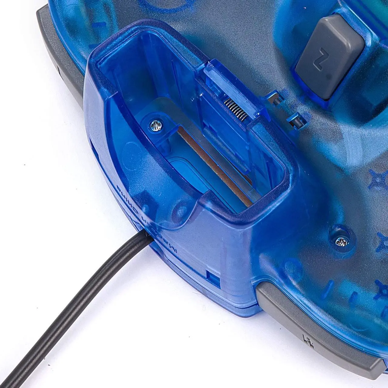 Alt view image 7 of 7 - 2 Packs USB Retro Controllers for N64 Gaming, miadore PC Classic N64 Game Pad Joypad for Windows PC MAC Raspberry Pi (Clear Blue& Red)