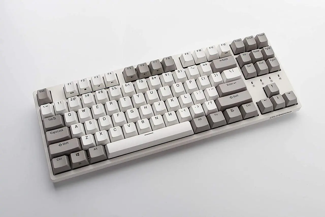 Alt view image 8 of 20 - Durgod Taurus K320 TKL Mechanical Gaming Keyboard - 87 Keys - Double Shot PBT - NKRO - USB Type C (Cherry Brown, Space Grey)