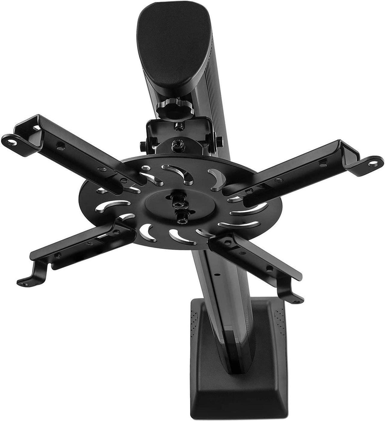Alt view image 4 of 7 - Mount-It! Projector Wall Mount for Short Throw and Standard Projectors, Universal Projector Bracket Fits Epson Optoma Benq Viewsonic Projectors, 9 in. to 29.5 in. from Wall, 35 Lb Capacity (MI-608)