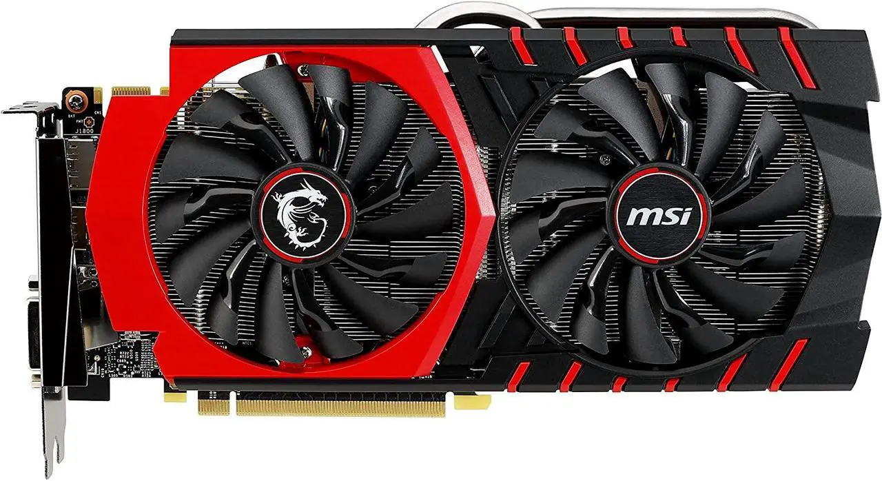 Alt view image 2 of 5 - MSI  GTX 970 Gaming 4GB GDDR5 GTX 970 GAMING 4G Video Graphic Card GPU