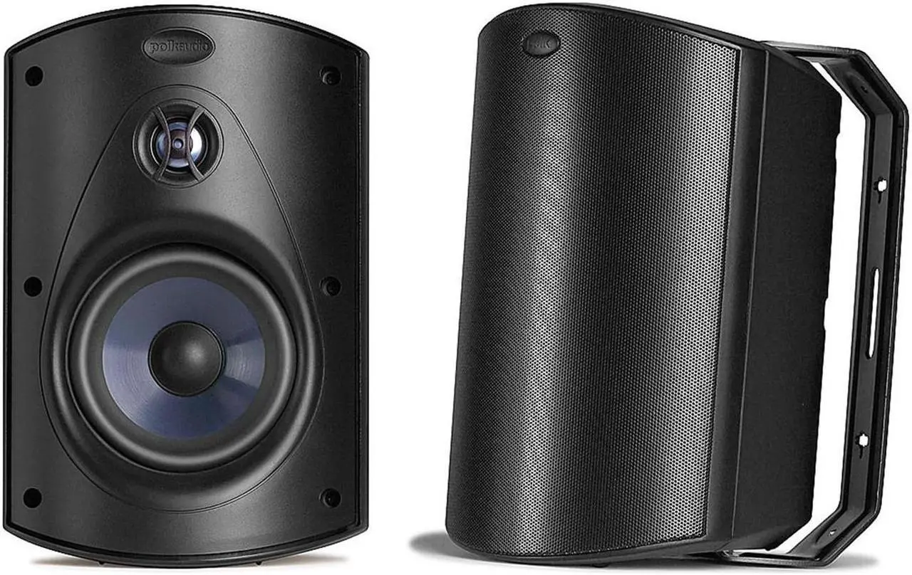 Alt view image 5 of 14 - Polk Audio - Atrium5 5" Outdoor Speakers (Pair) - Black