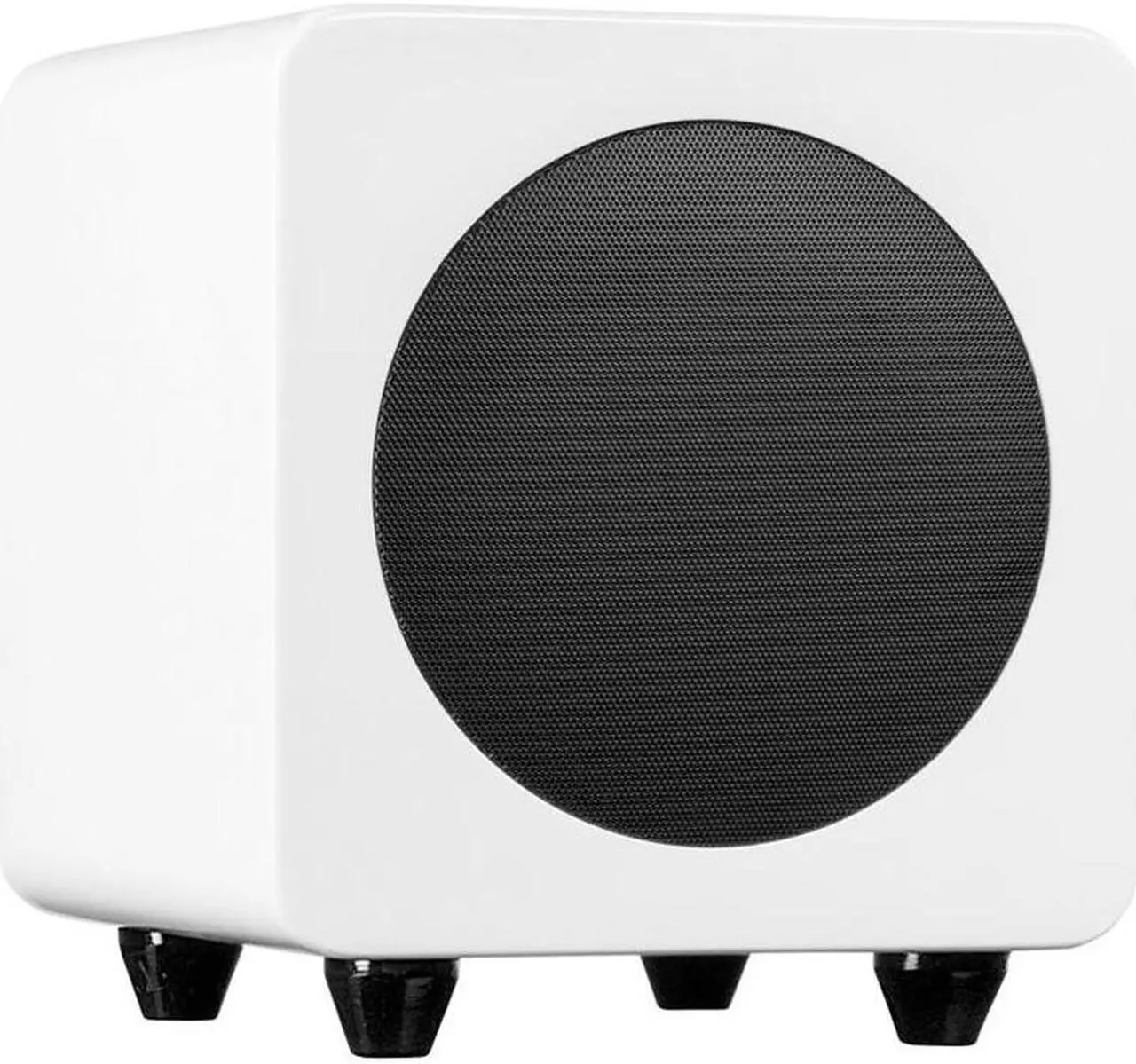 Alt view image 4 of 11 - Kanto SUB6 6-inch Powered Subwoofer, Gloss White