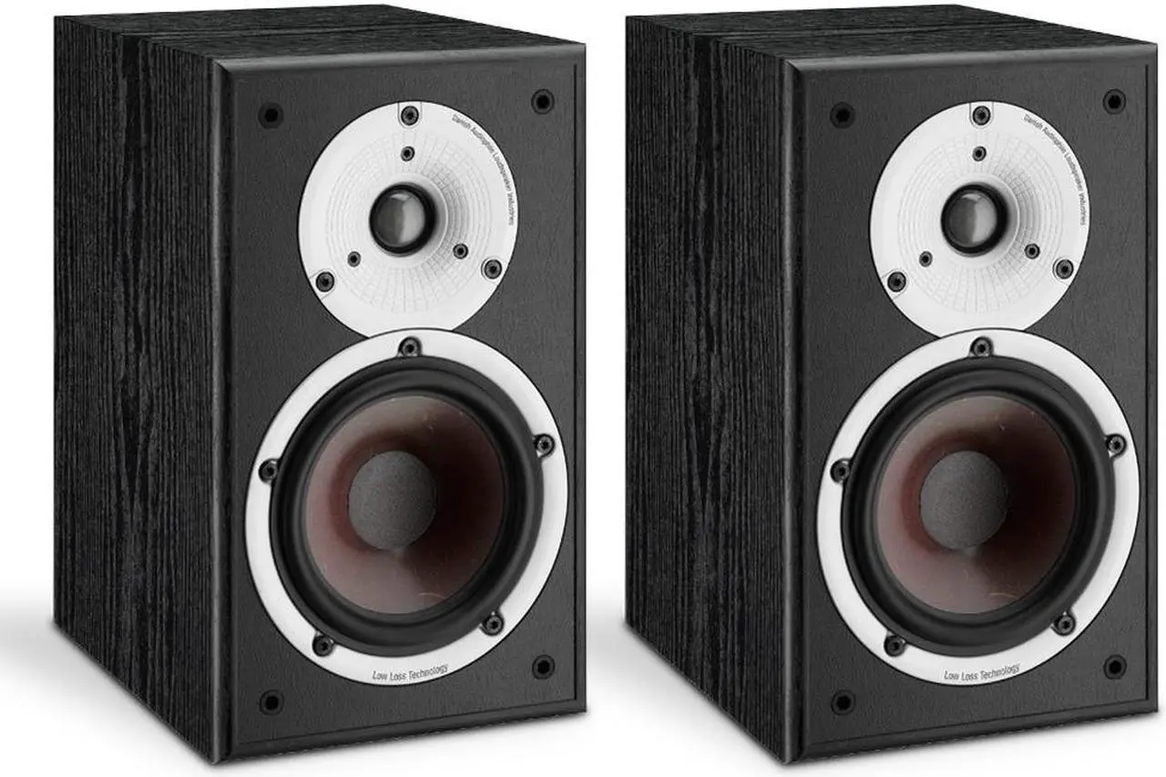 Alt view image 4 of 8 - dali spektor 2 bookshelf speakers in black ash pair