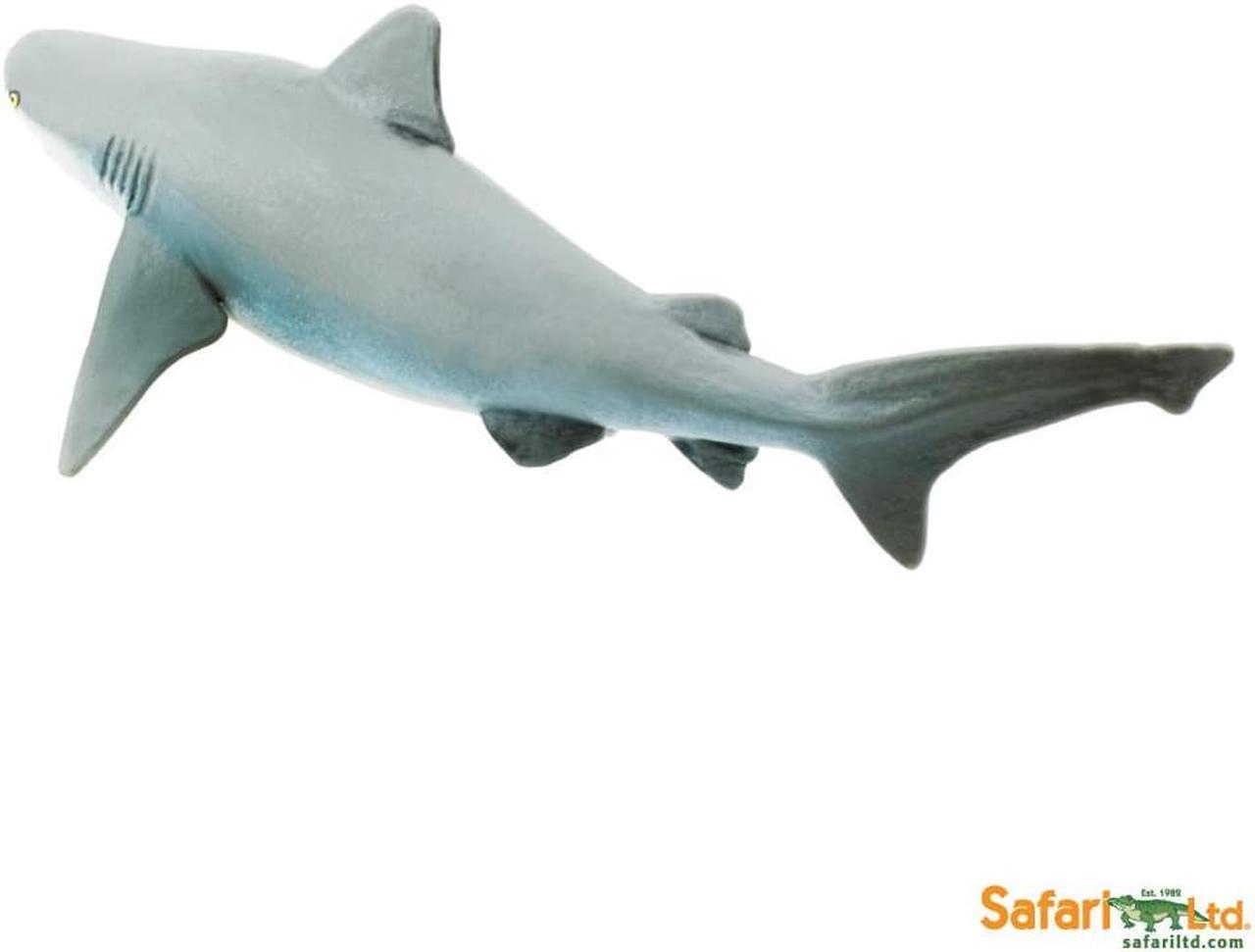 Alt view image 5 of 9 - Wild Safari Sea Life Bull Shark Safari Ltd Animal Educational Toy Figure