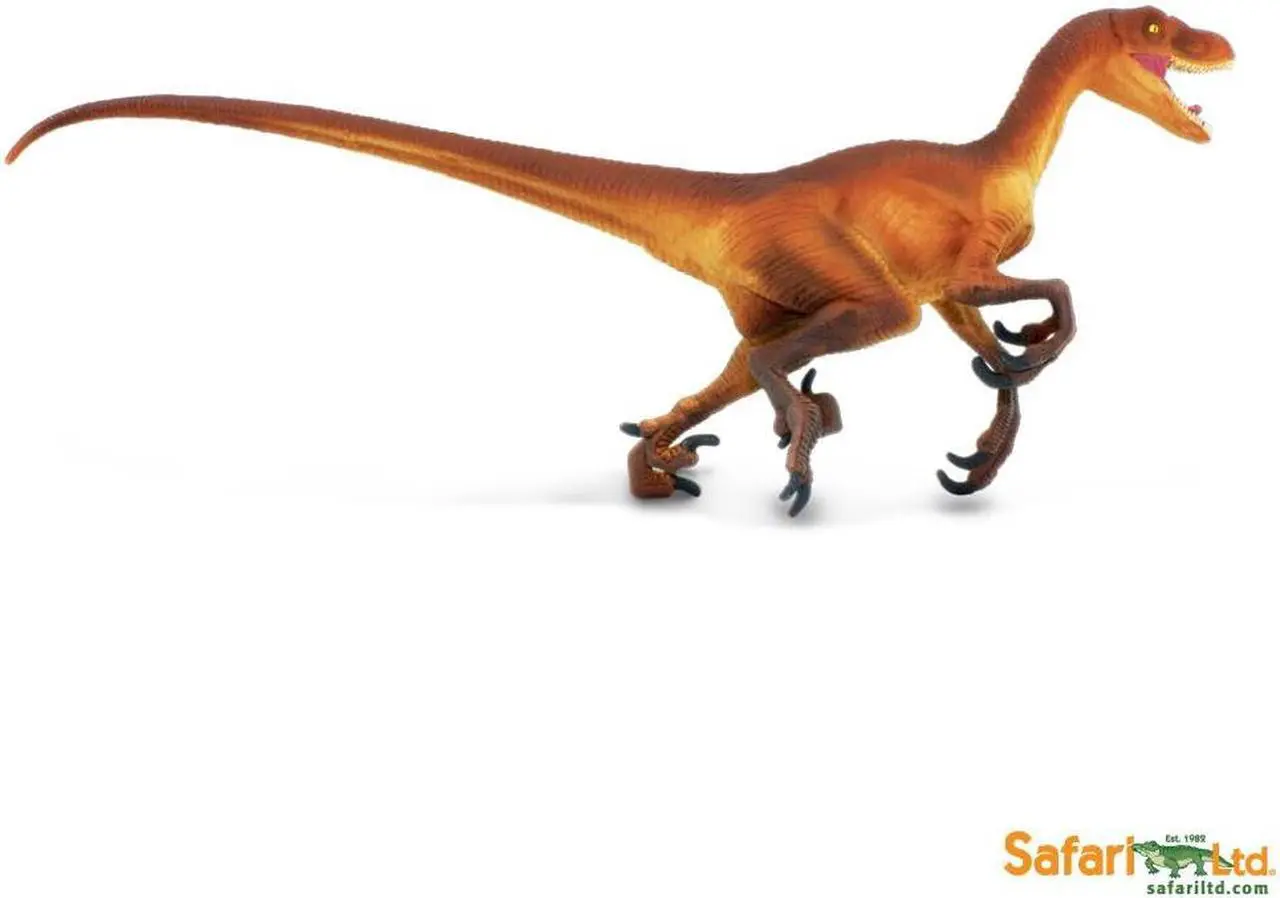 Alt view image 6 of 12 - Safari 299929 Velociraptor Dinosaur Miniature