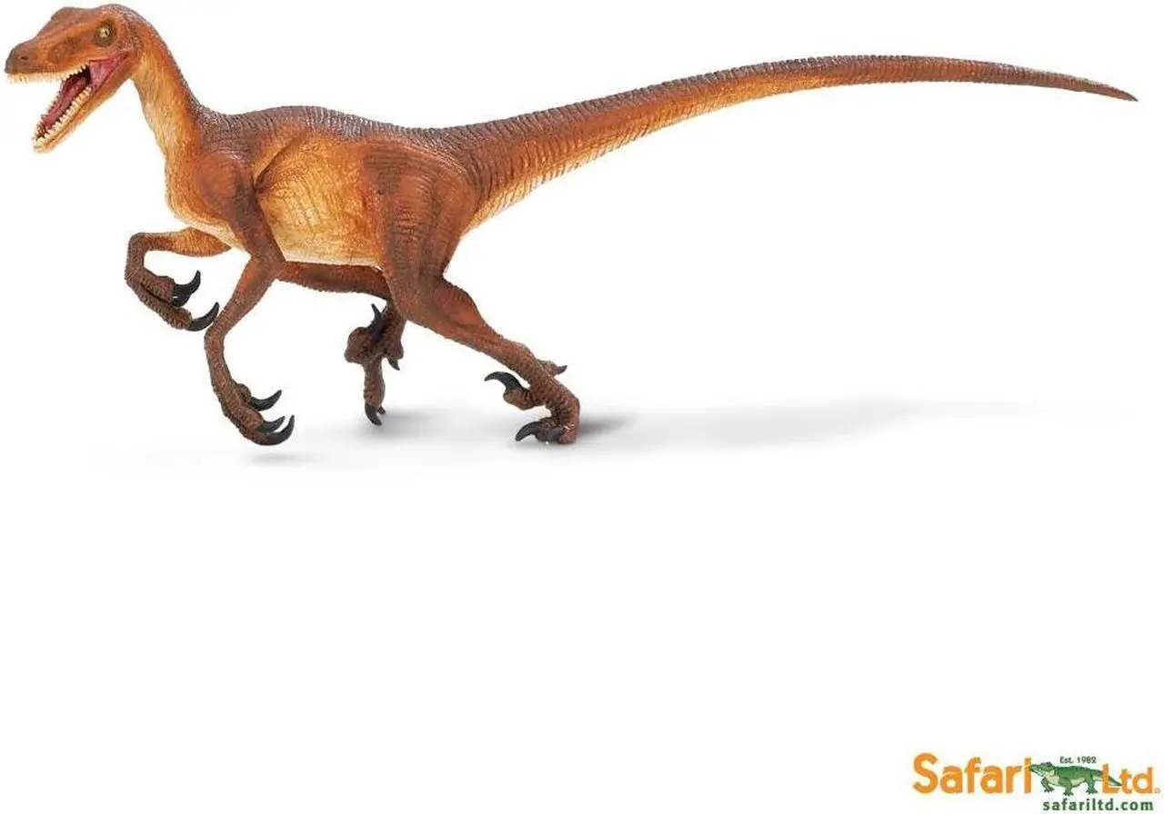 Alt view image 5 of 12 - Safari 299929 Velociraptor Dinosaur Miniature