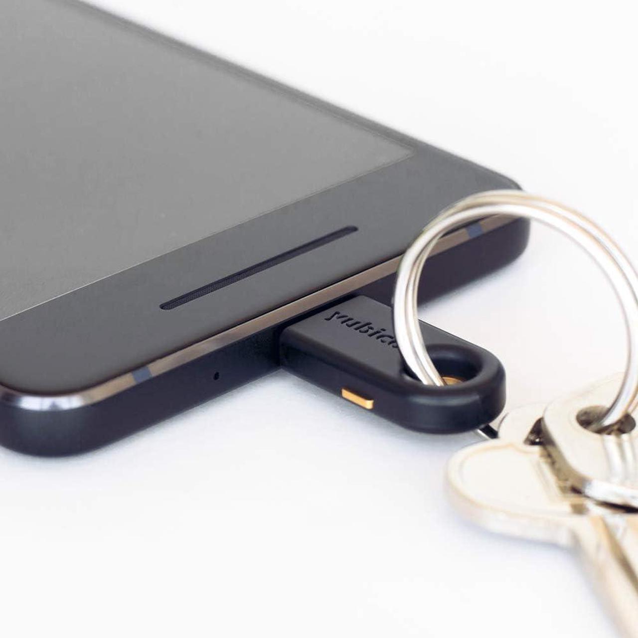 Alt view image 6 of 7 - YubiKey 5C - Two Factor Authentication USB Security Key Fits USB-C Ports - Protect Your Online Accounts with More Than a Password FIDO Certified