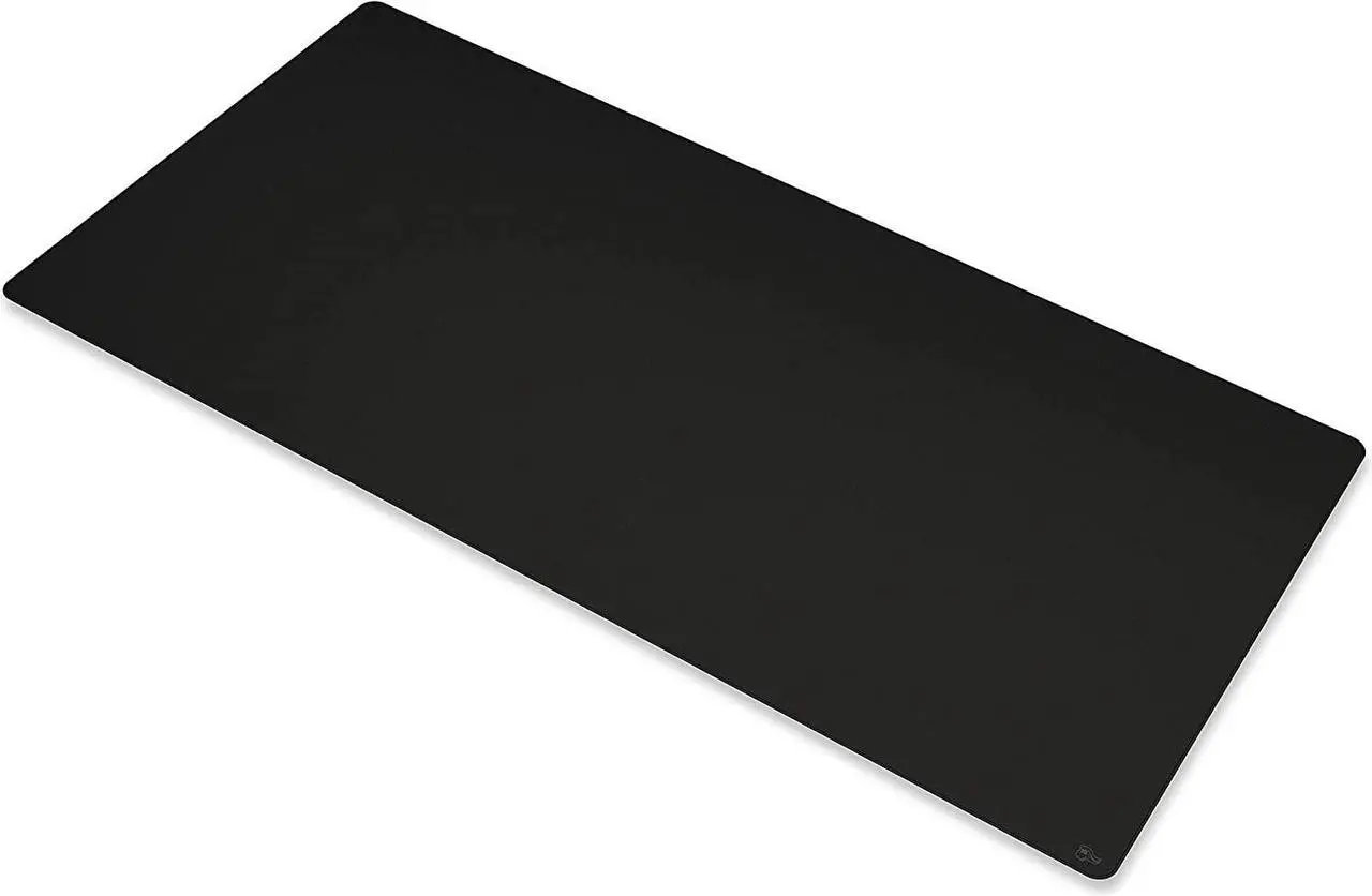 Alt view image 2 of 7 - 3XL Extended Gaming Mouse Mat/Pad - Stealth Edition - Large Wide (3XL Extended) Black Cloth Mousepad Stitched Edges | 24x48 (G-3XL-STEALTH)