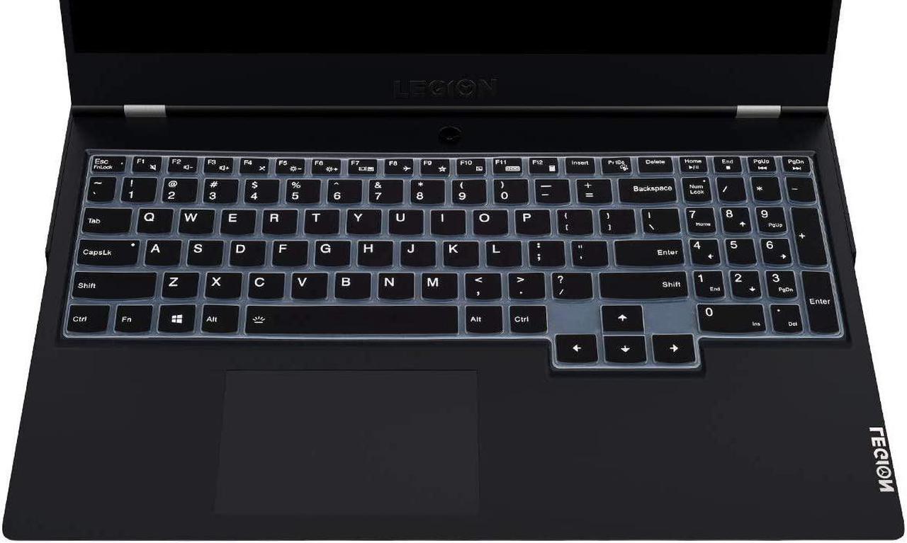 Alt view image 2 of 7 - Keyboard Cover for Lenovo Legion 5 5i Pro/Legion 5 5i 5p 5pi 7i 15.6 17.3 Gaming Laptop/Legion Slim 7 7i 15.6 / Legion 7 16 / IdeaPad Gaming 3 3i 15.6 Legion 7 Keyboard Skin Protector Black