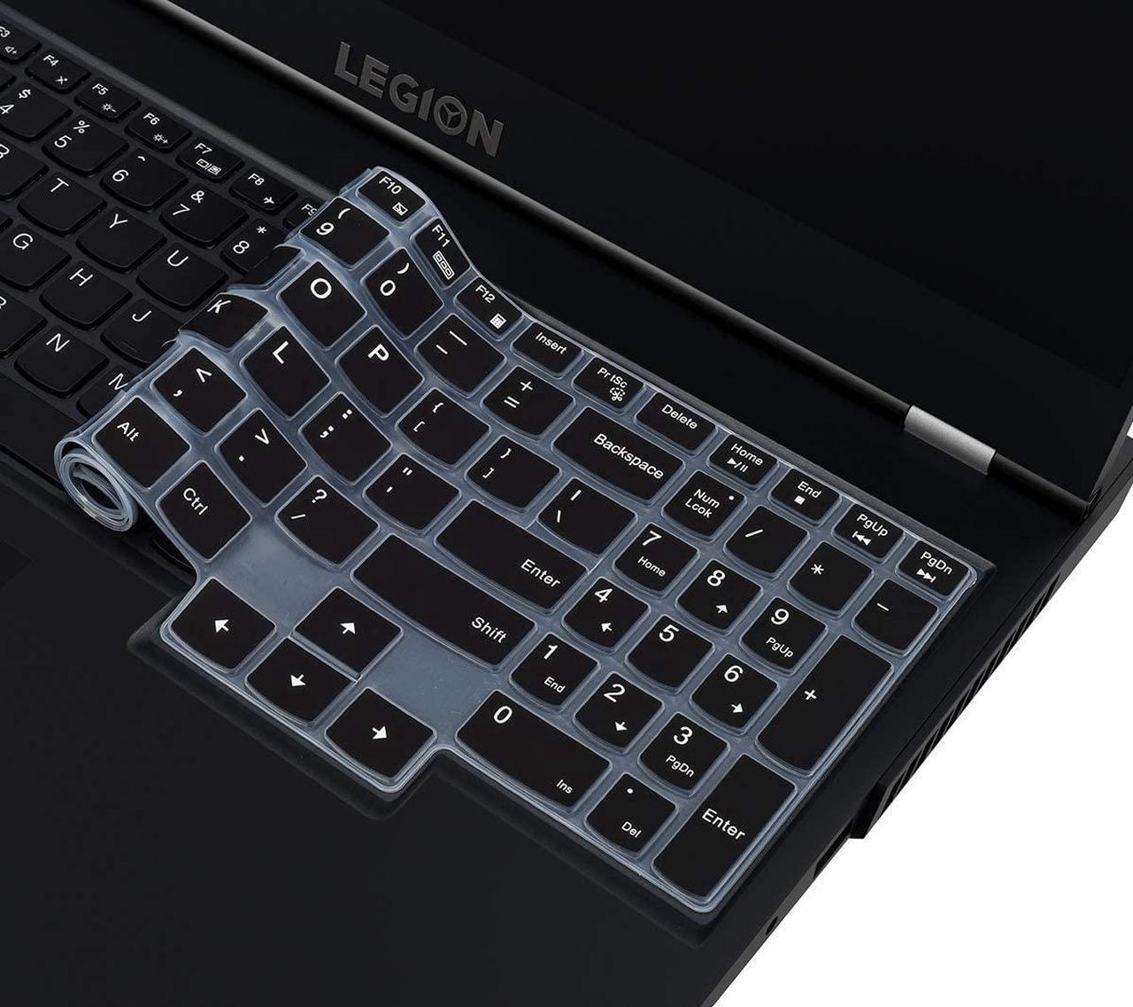 Alt view image 5 of 7 - Keyboard Cover for Lenovo Legion 5 5i Pro/Legion 5 5i 5p 5pi 7i 15.6 17.3 Gaming Laptop/Legion Slim 7 7i 15.6 / Legion 7 16 / IdeaPad Gaming 3 3i 15.6 Legion 7 Keyboard Skin Protector Black