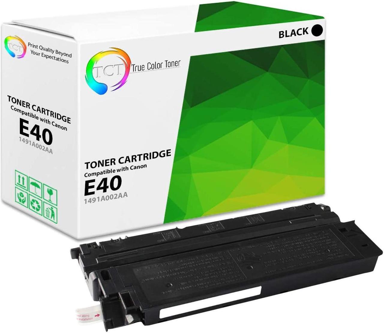 TCT Premium Compatible Toner Cartridge Replacement for Canon E40 1491A002AA Black Works with Canon PC140 PC160 PC940 PC920 PC921 PC980 Printers (4,000 Pages)