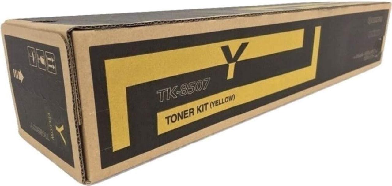 Kyocera Yellow Toner, 20000 Yield (TK-8507Y)